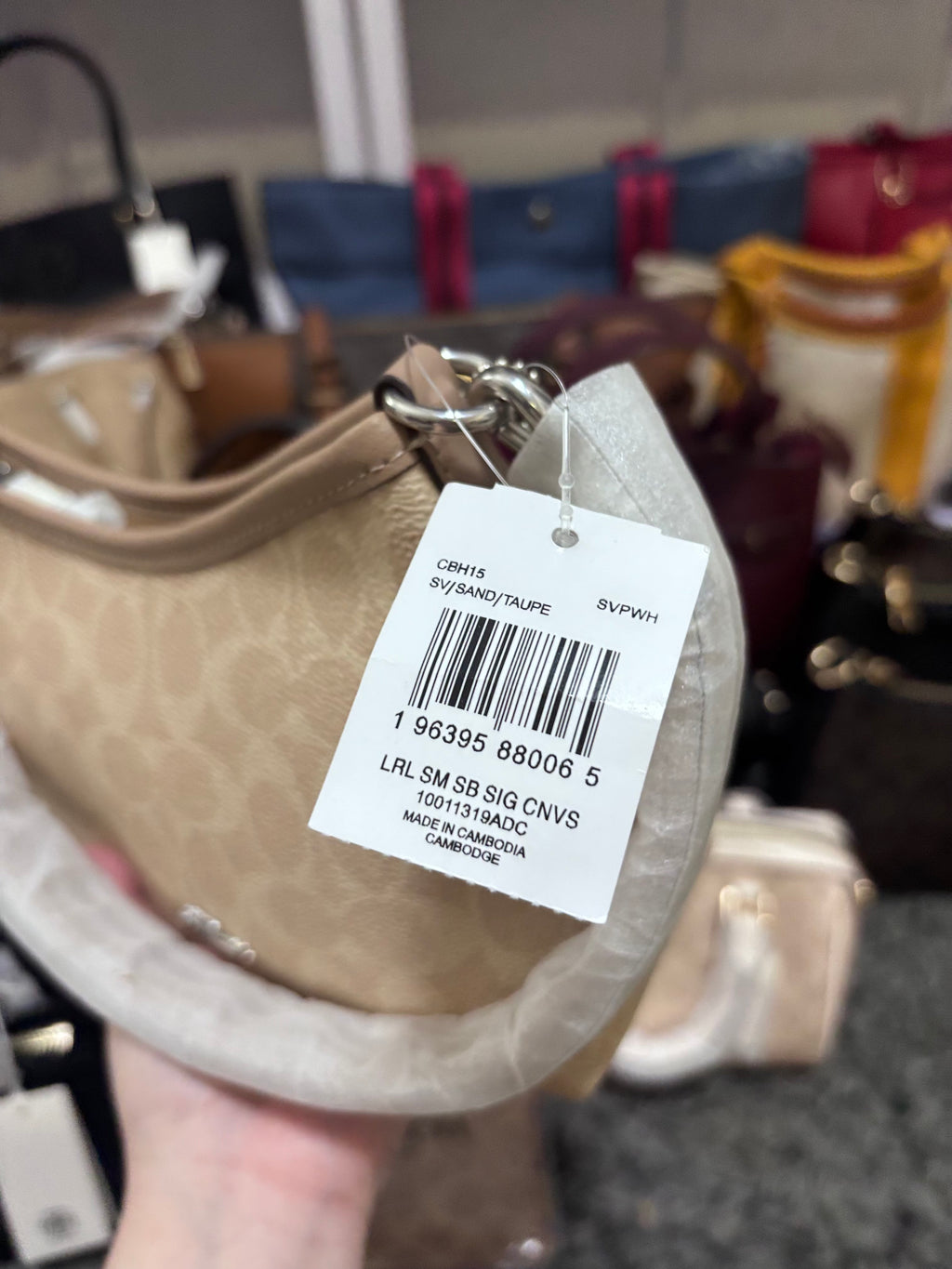 COACH Mini Laurel - Sand Taupe