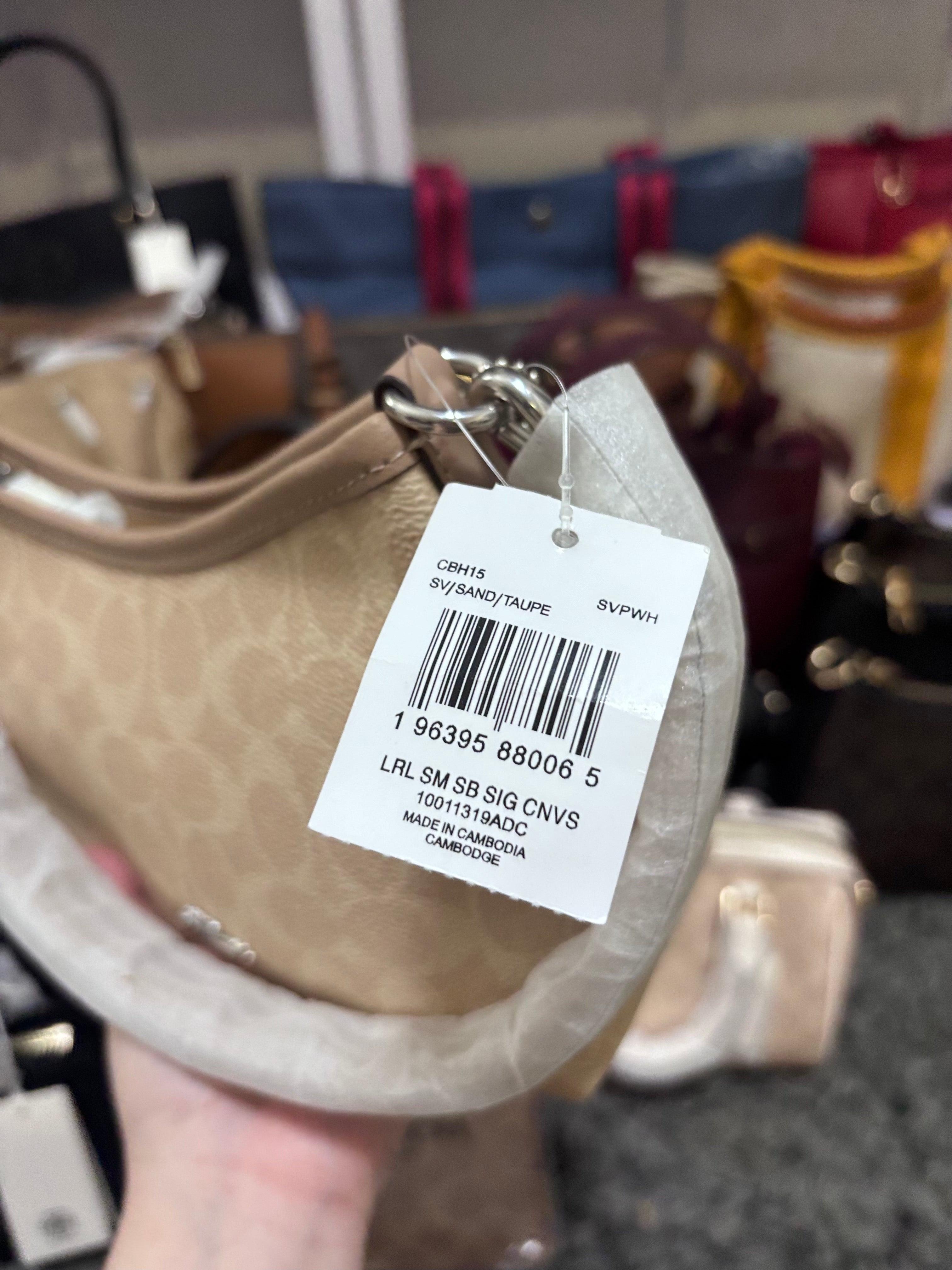 COACH Mini Laurel - Sand Taupe