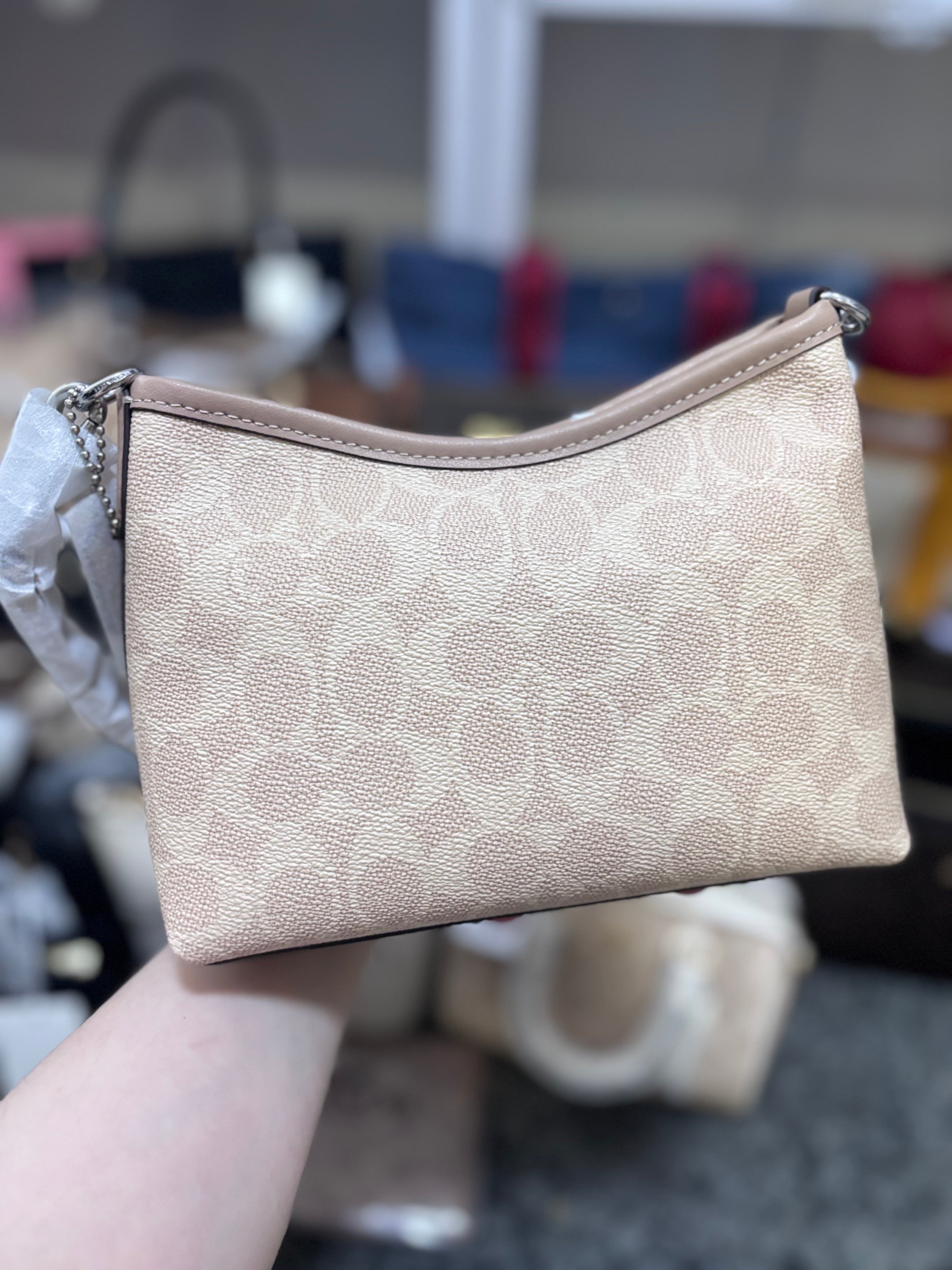 COACH Mini Laurel - Sand Taupe