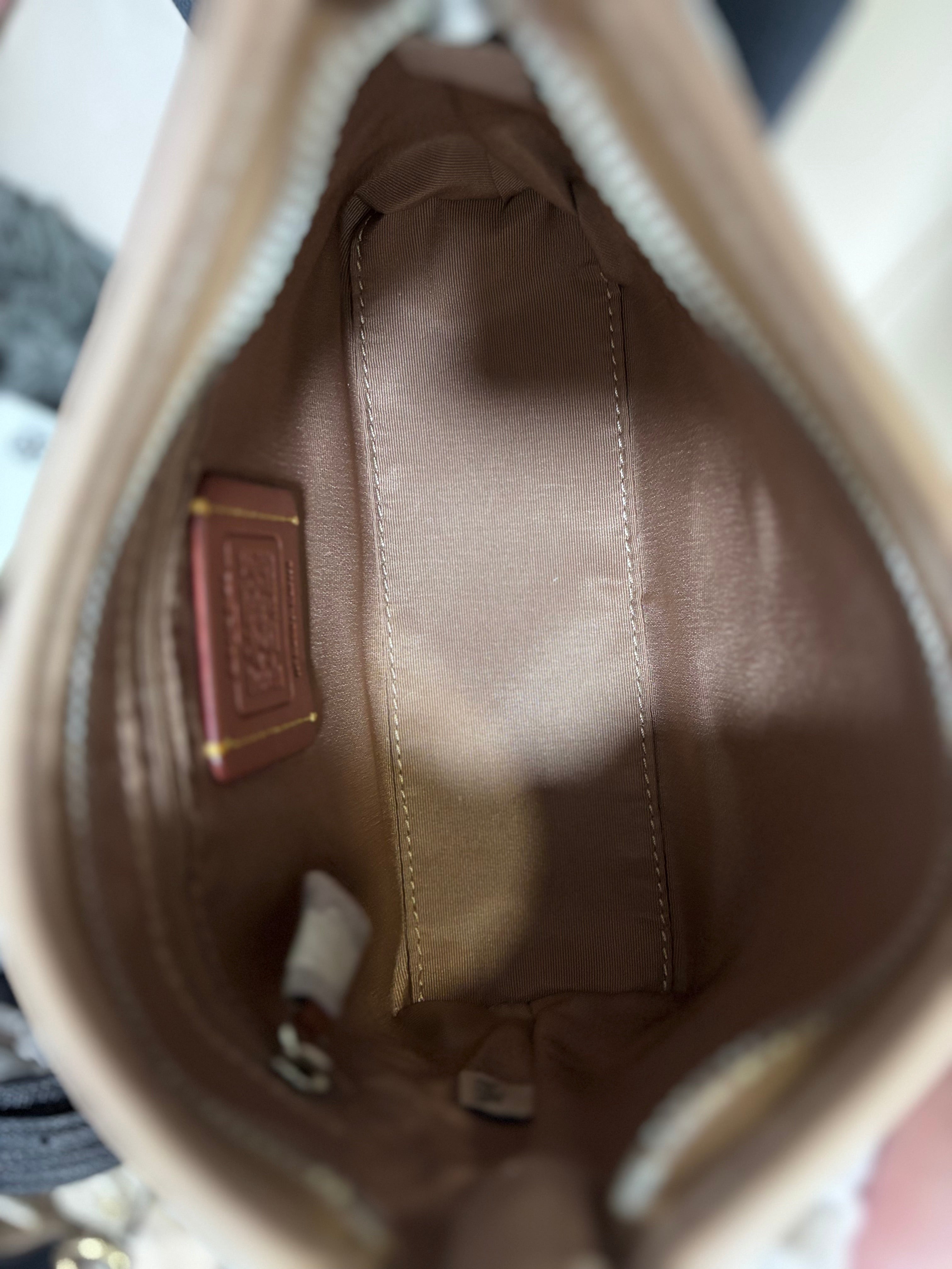 COACH Mini Laurel - Sand Taupe