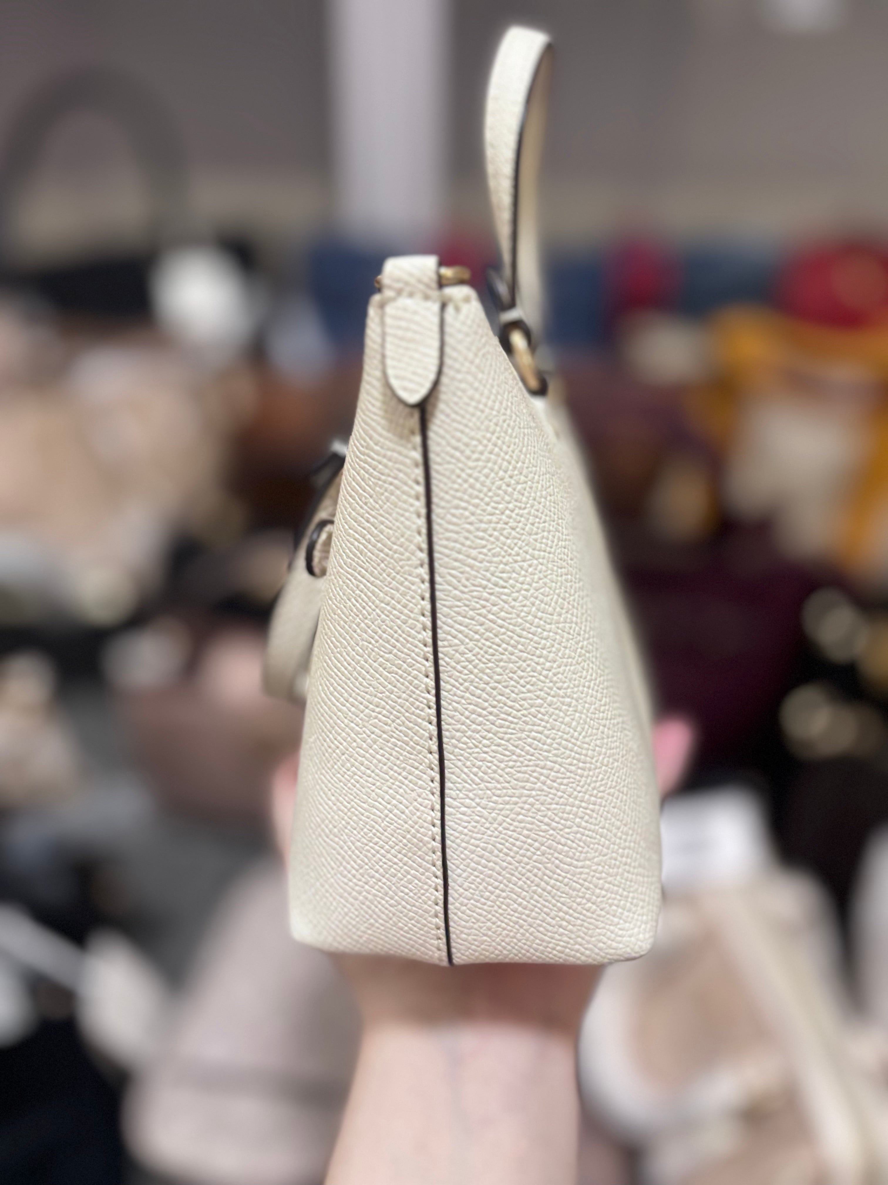 COACH Mini Gallery Crossbody Gold/Chalk