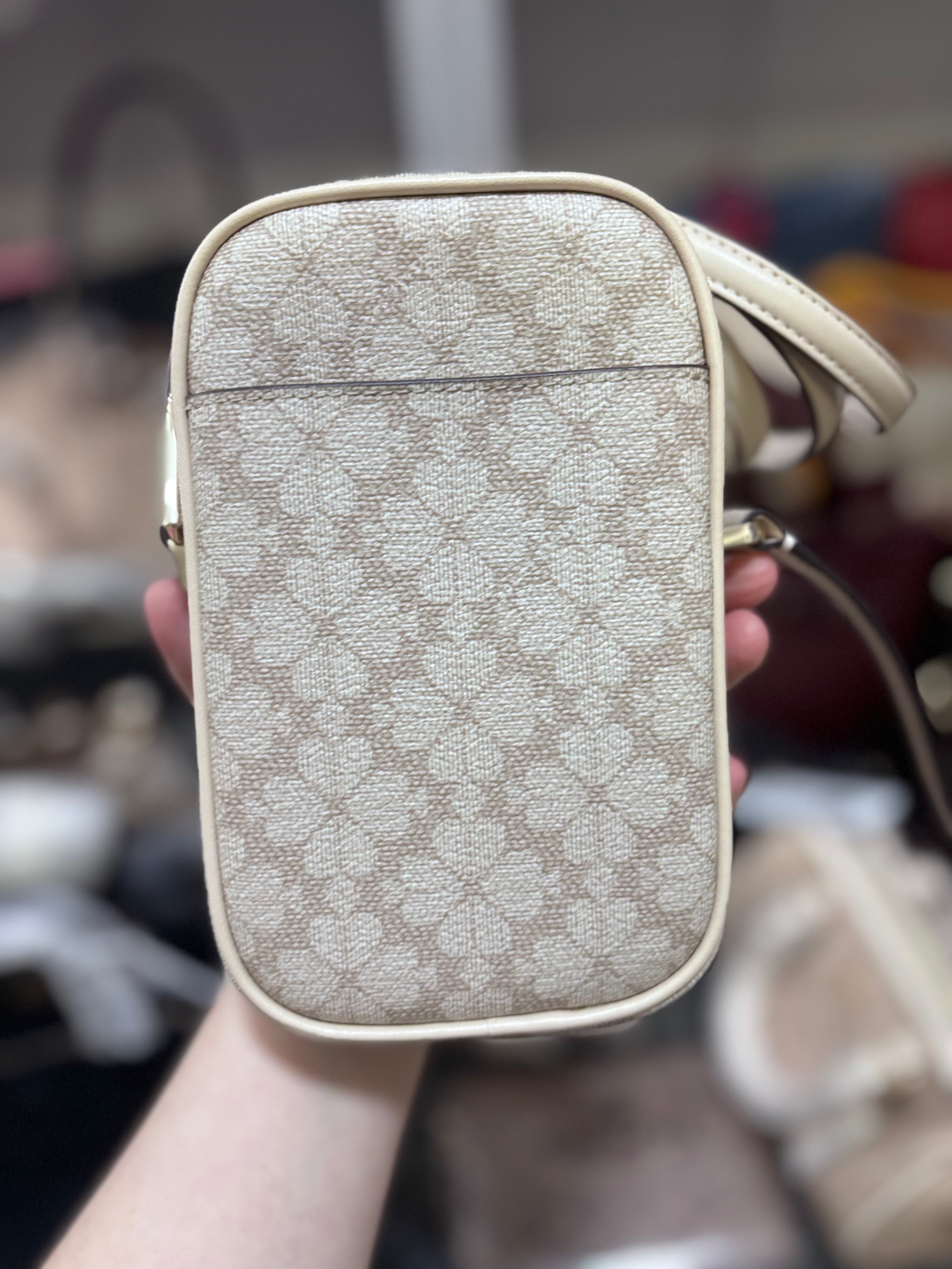KATE SPADE Spade Flower North South Zip Phone Crossbody