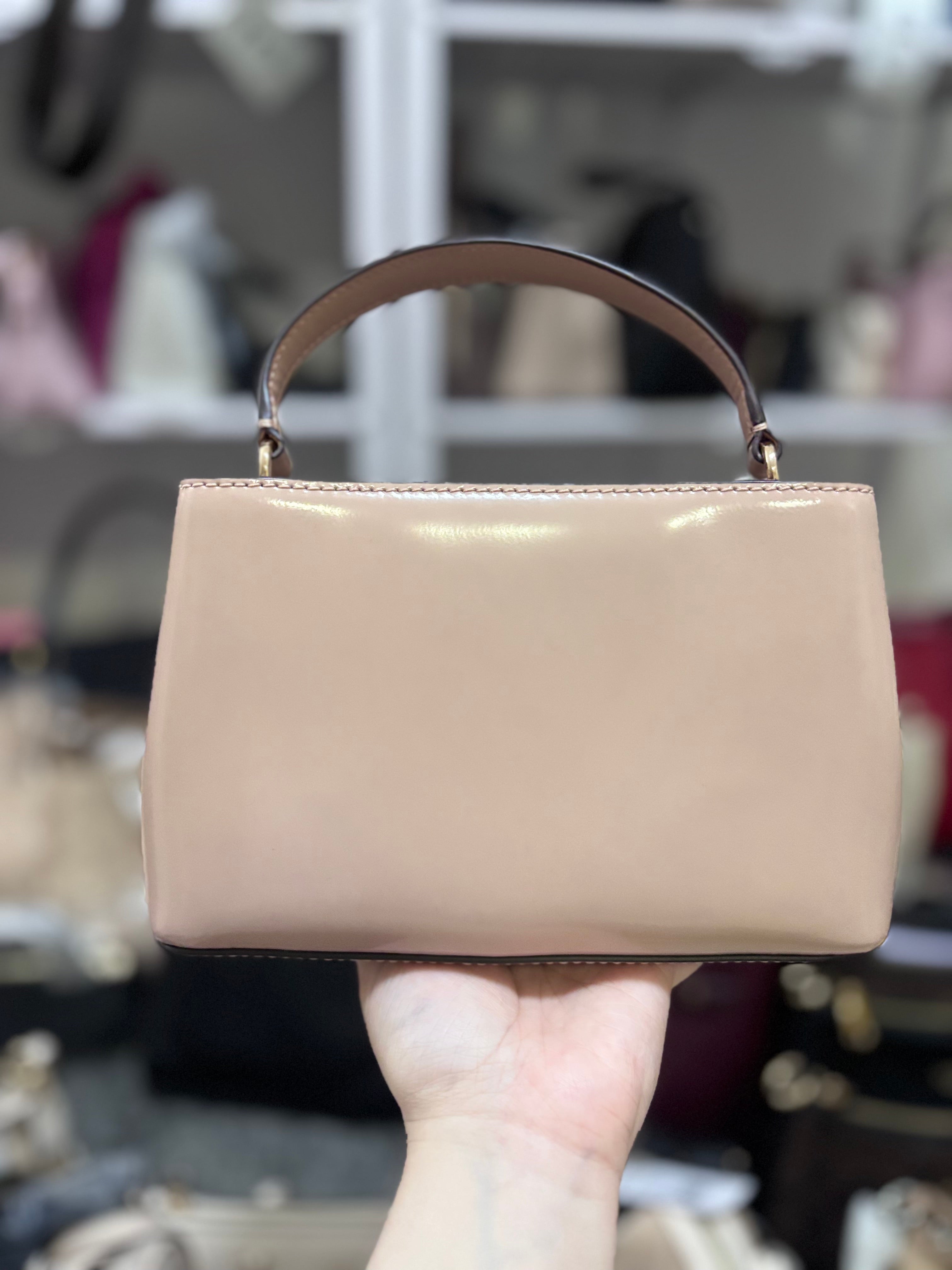 TORY BURCH Mini Top Handle Sling Britten - Devon Sand