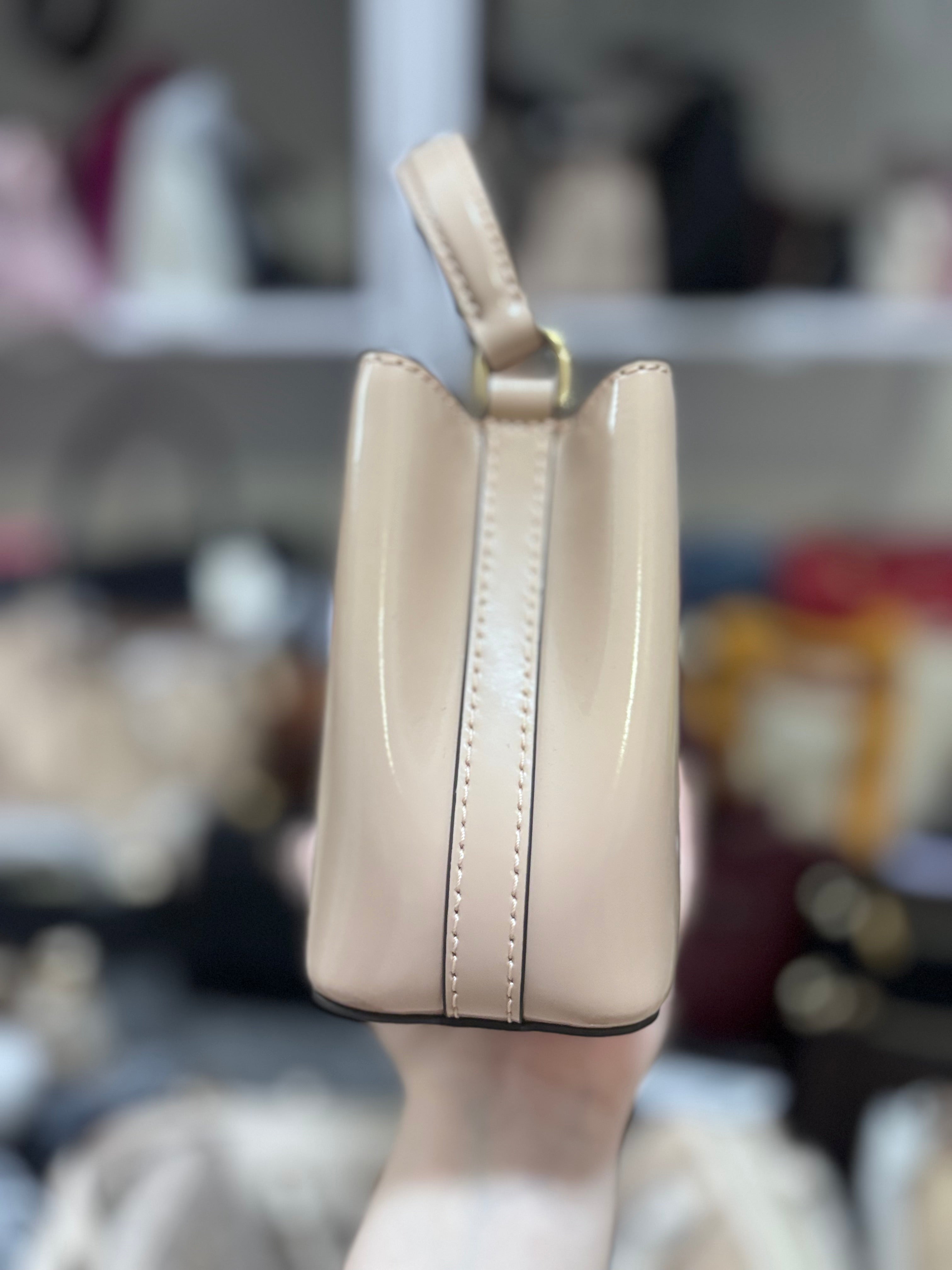TORY BURCH Mini Top Handle Sling Britten - Devon Sand