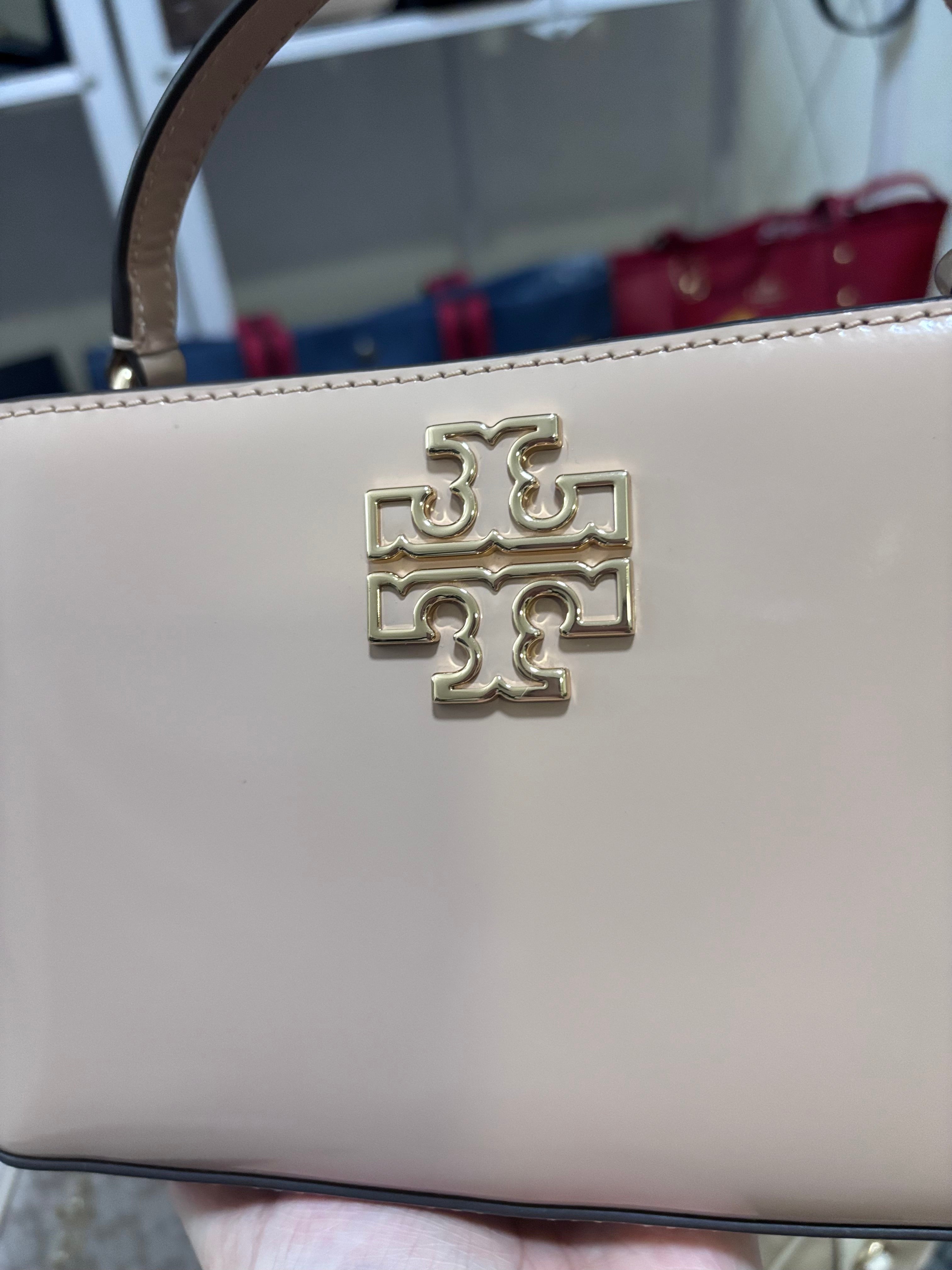 TORY BURCH Mini Top Handle Sling Britten - Devon Sand
