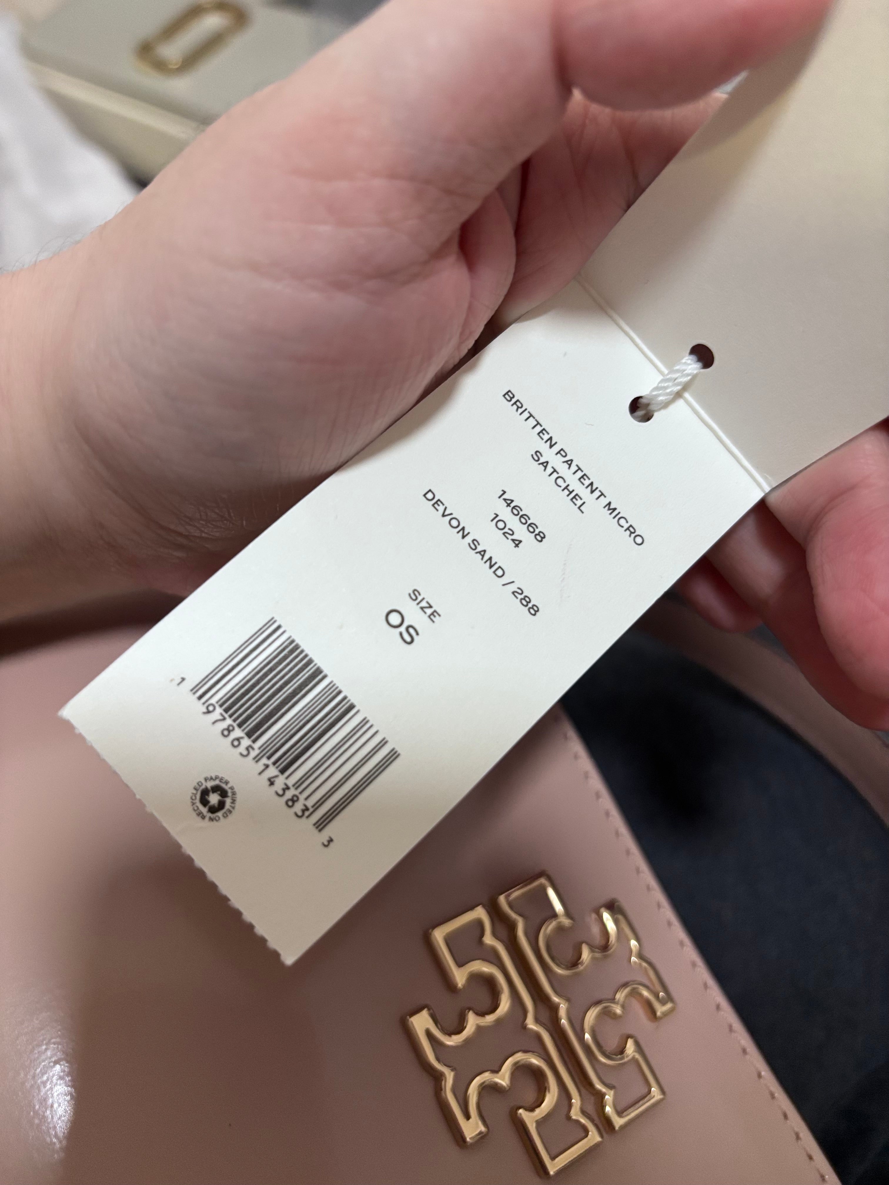 TORY BURCH Mini Top Handle Sling Britten - Devon Sand