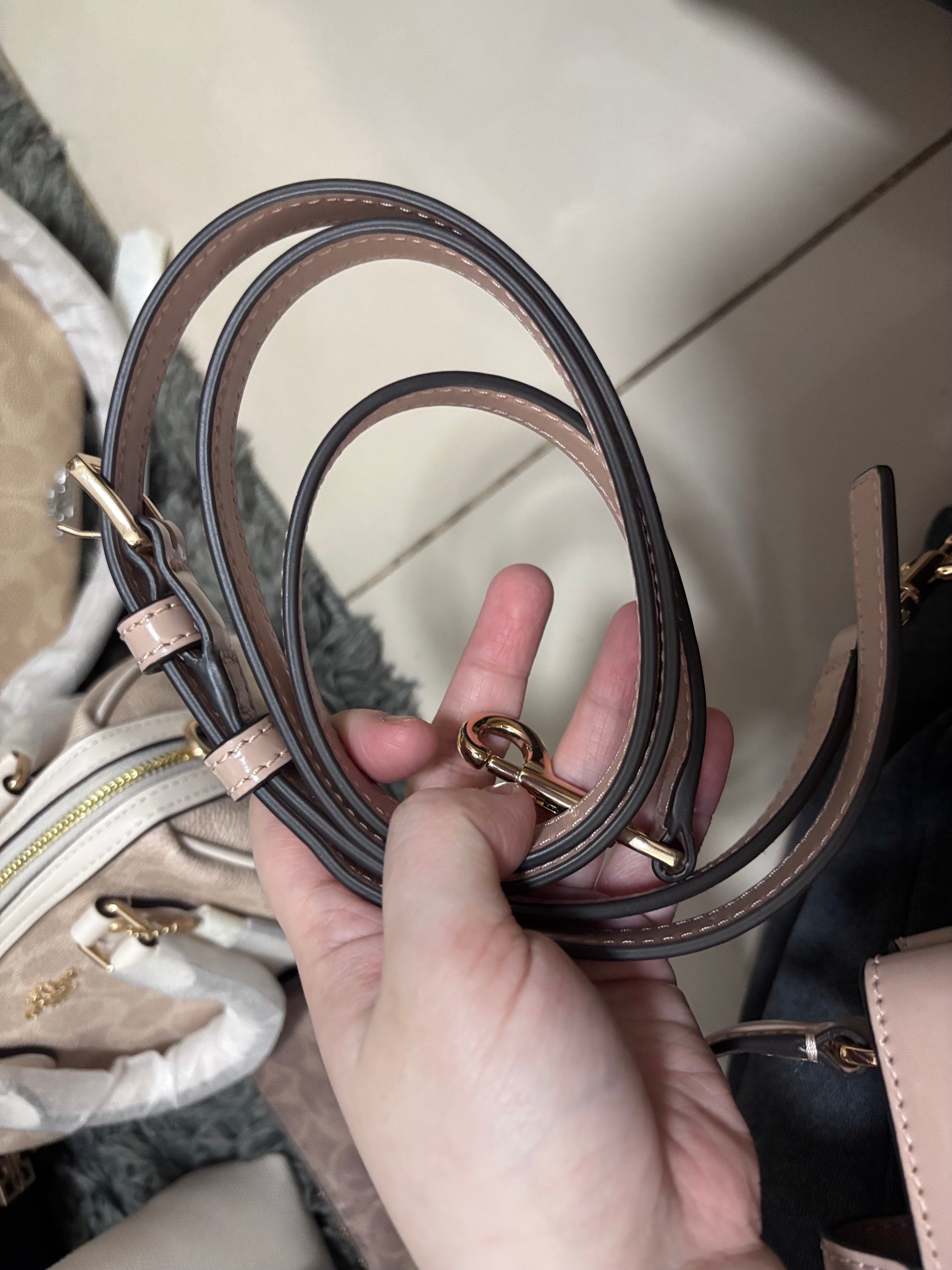 TORY BURCH Mini Top Handle Sling Britten - Devon Sand