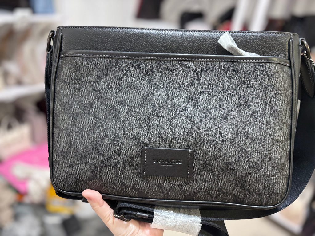 COACH District Crossbody Bag In Signature Canvas