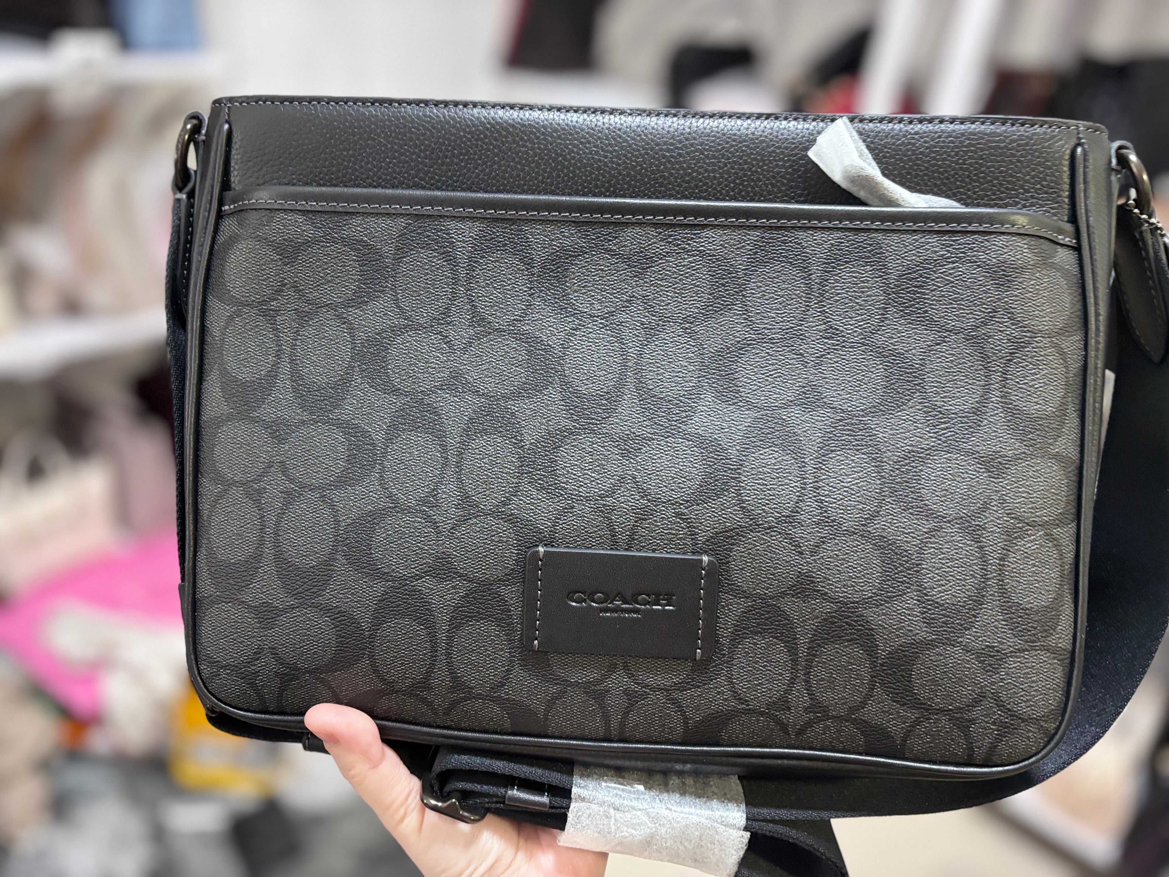 COACH District Crossbody Bag In Signature Canvas