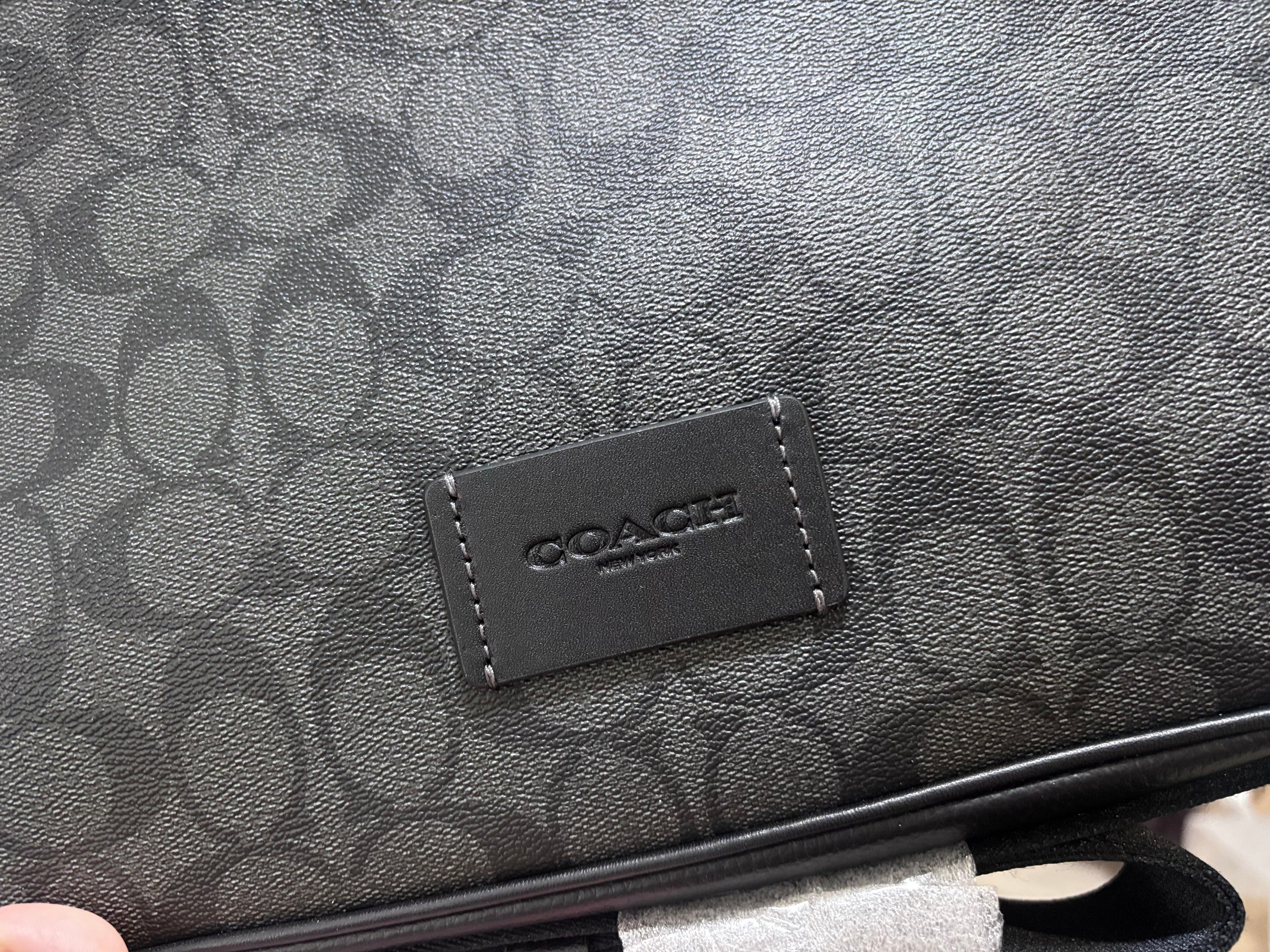 COACH District Crossbody Bag In Signature Canvas