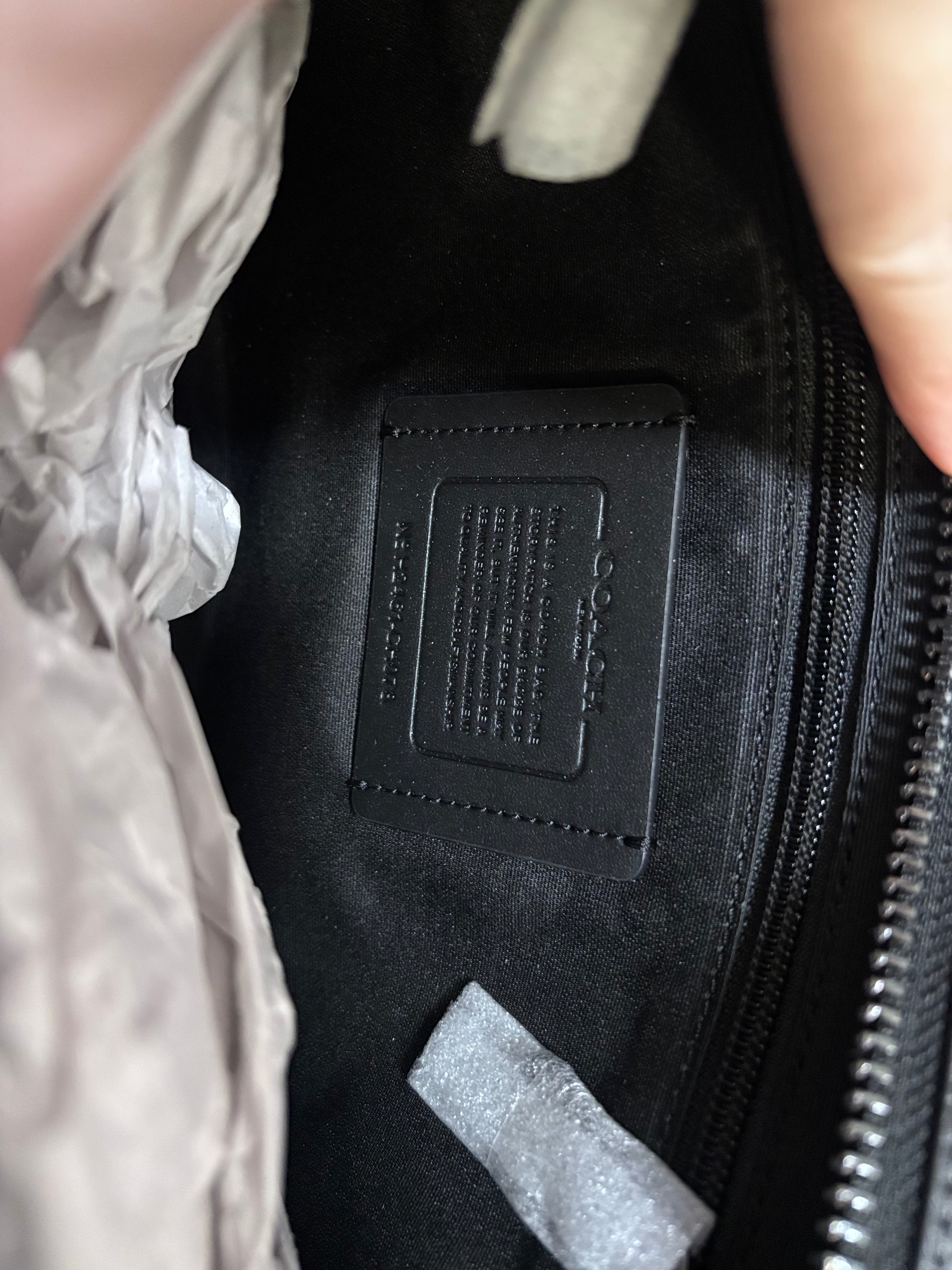 COACH District Crossbody Bag In Signature Canvas
