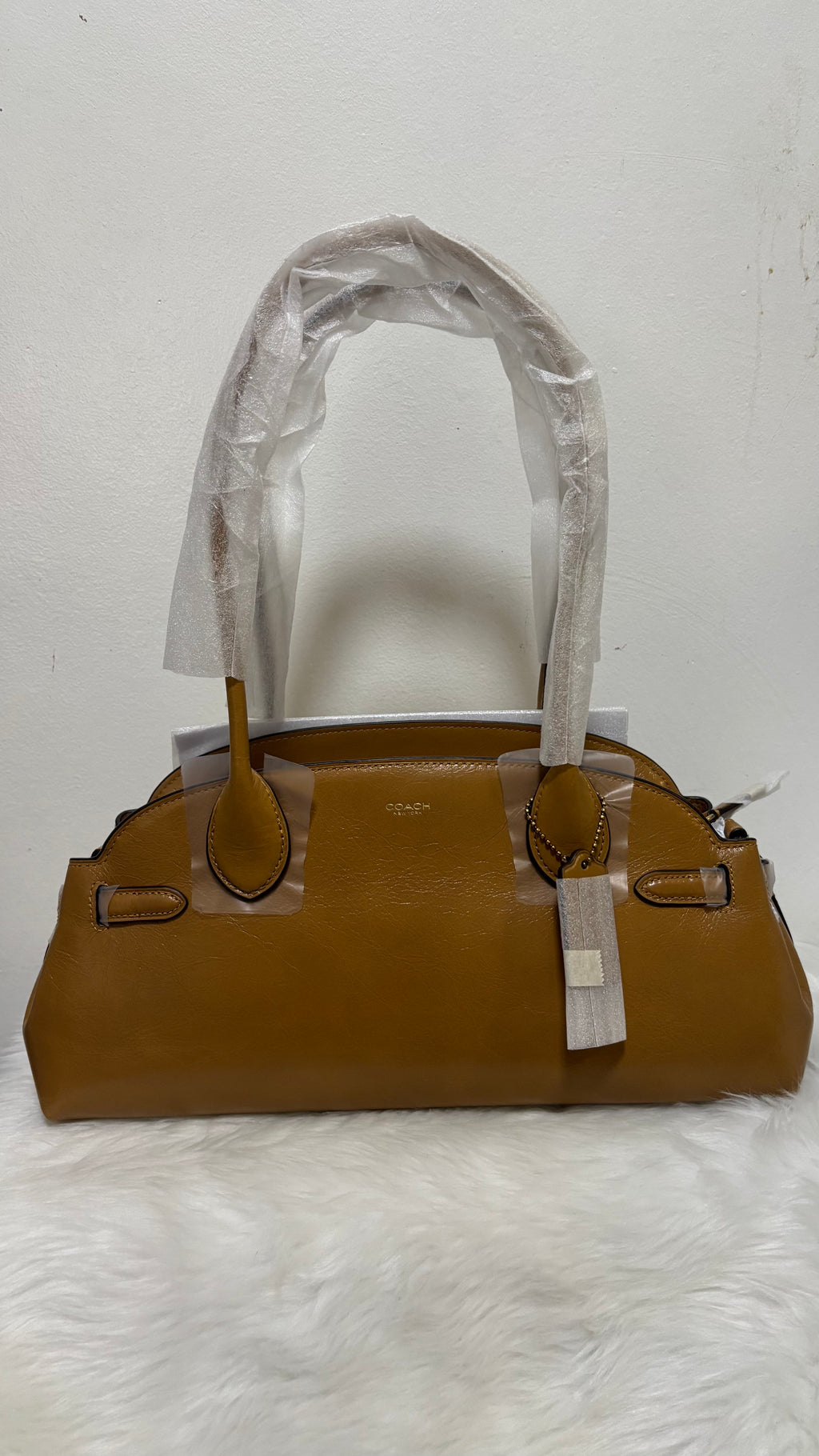 COACH Empire Carryall Bag 34 in Honey Brown