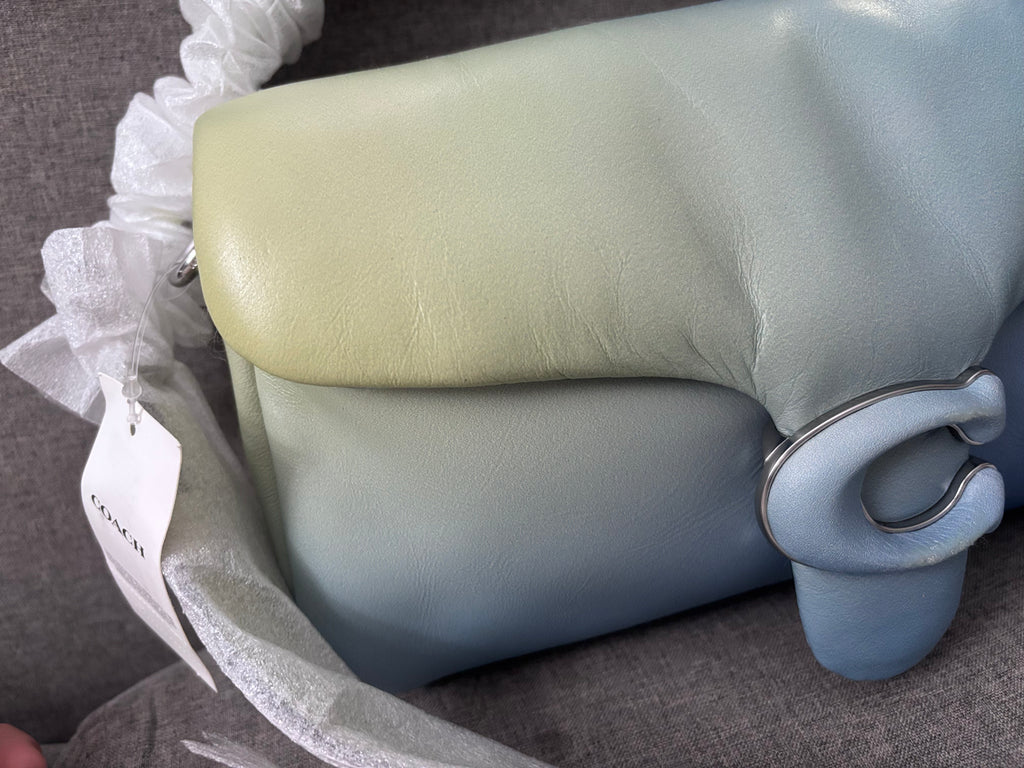 COACH Ombre Pillow Tabby Shoulder Bag - Green And Blue