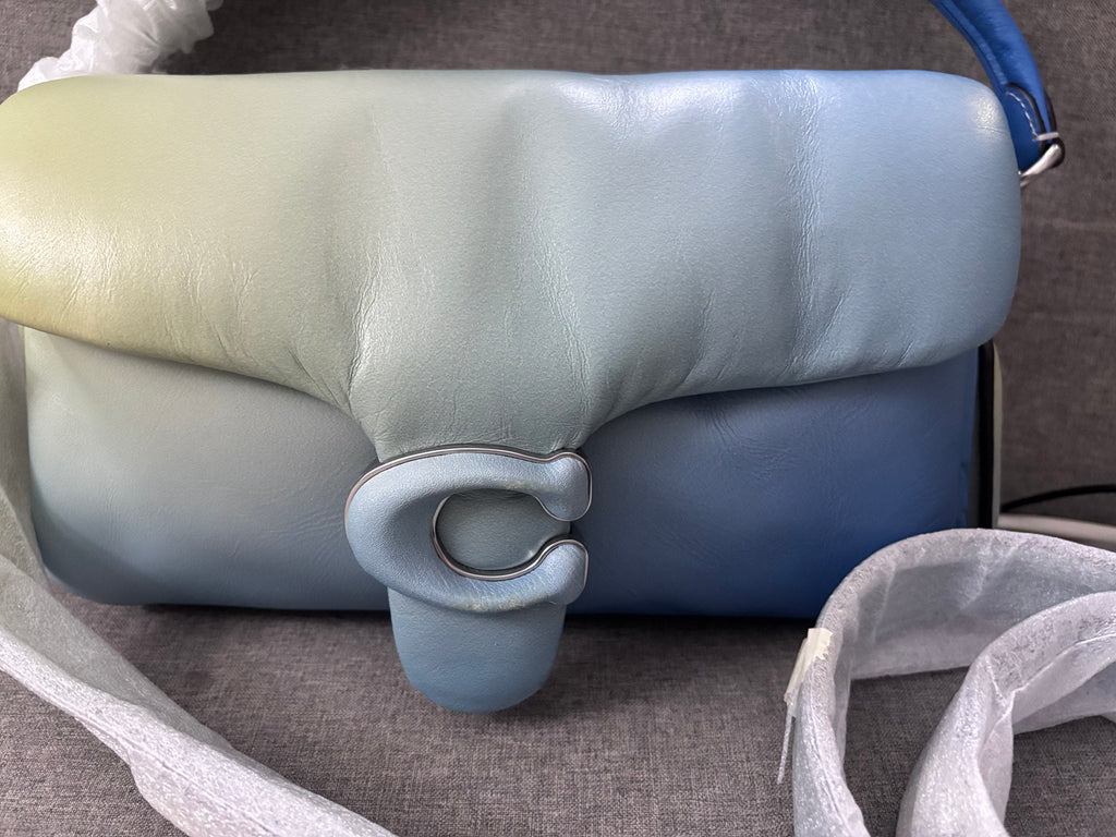 COACH Ombre Pillow Tabby Shoulder Bag - Green And Blue