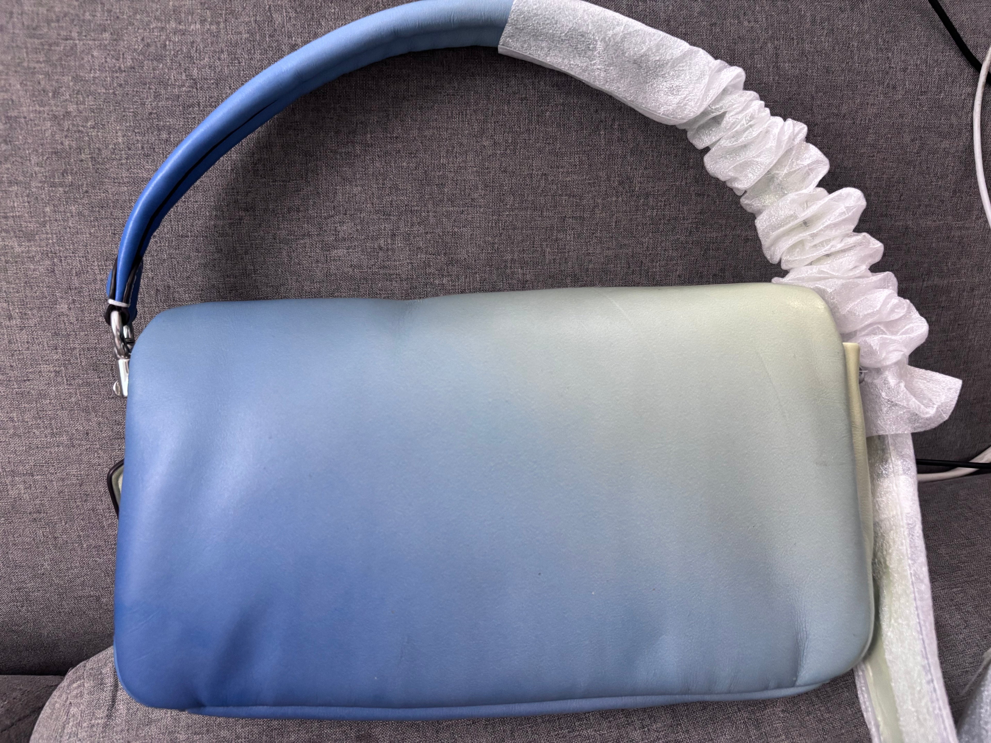 COACH Ombre Pillow Tabby Shoulder Bag - Green And Blue