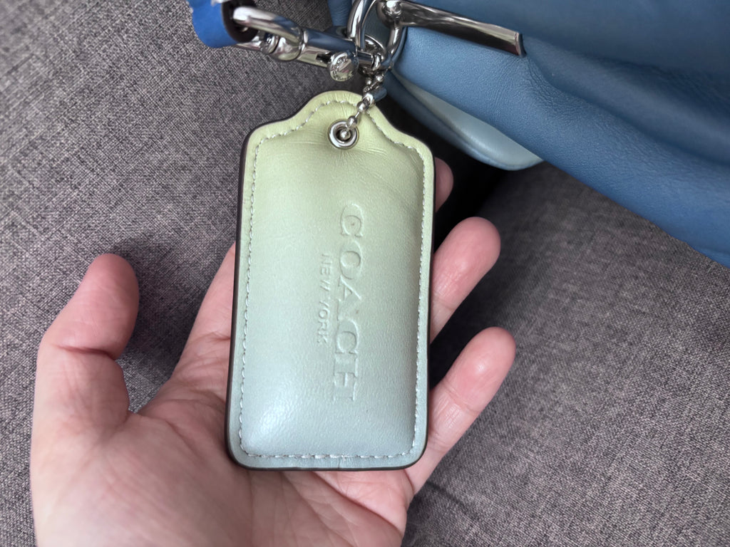 COACH Ombre Pillow Tabby Shoulder Bag - Green And Blue