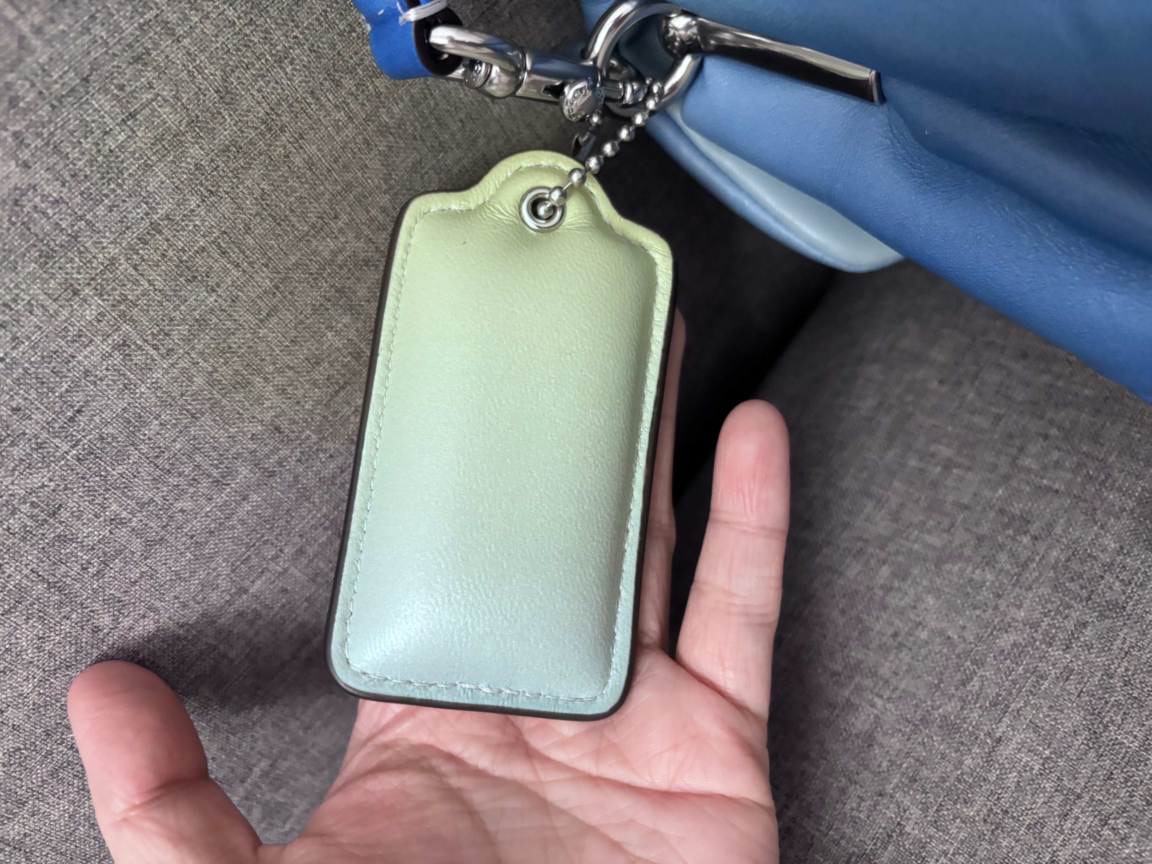 COACH Ombre Pillow Tabby Shoulder Bag - Green And Blue