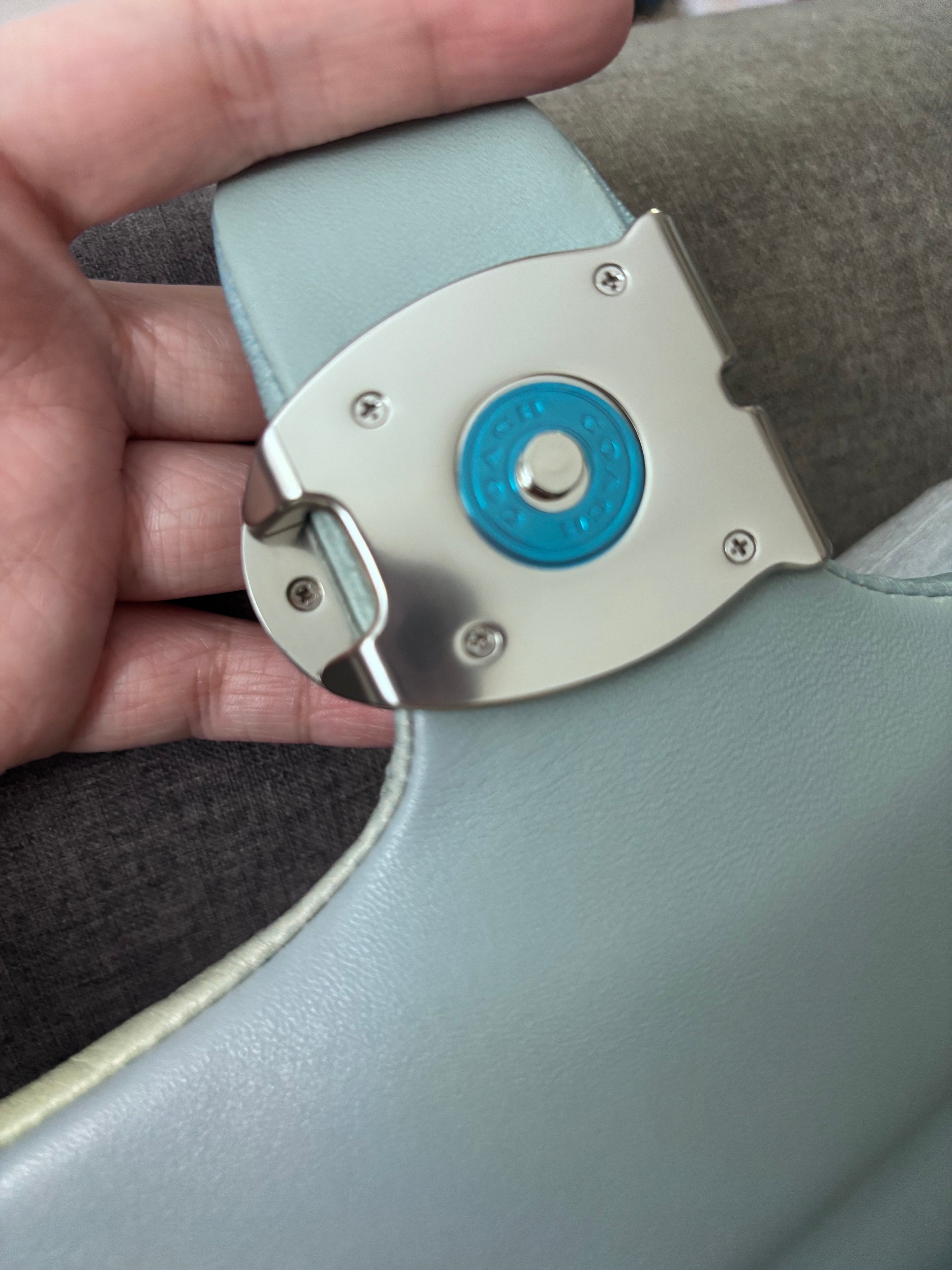 COACH Ombre Pillow Tabby Shoulder Bag - Green And Blue