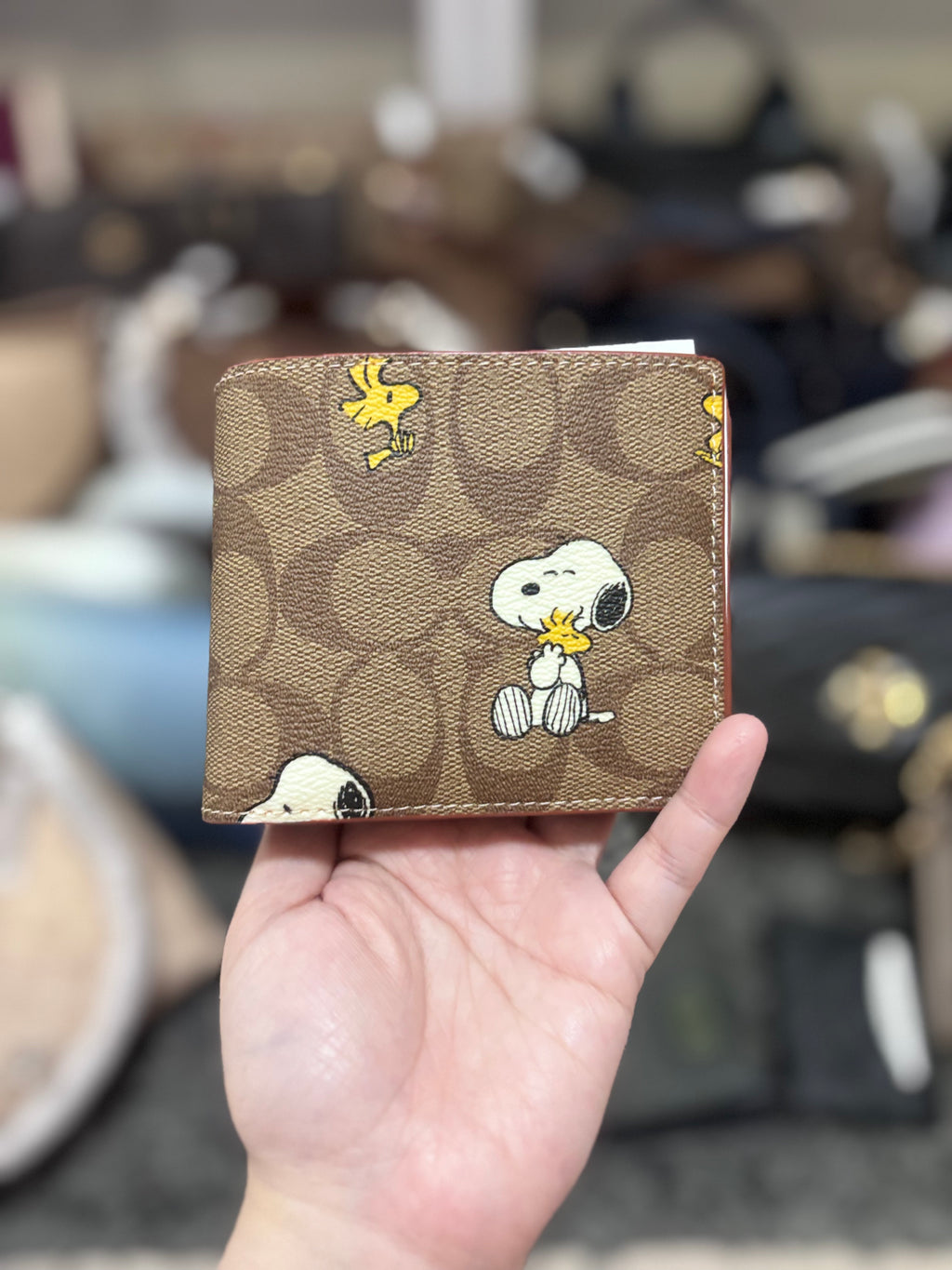 COACH X Peanuts 3-In-1 Wallet In Signature Canvas With Snoopy Print