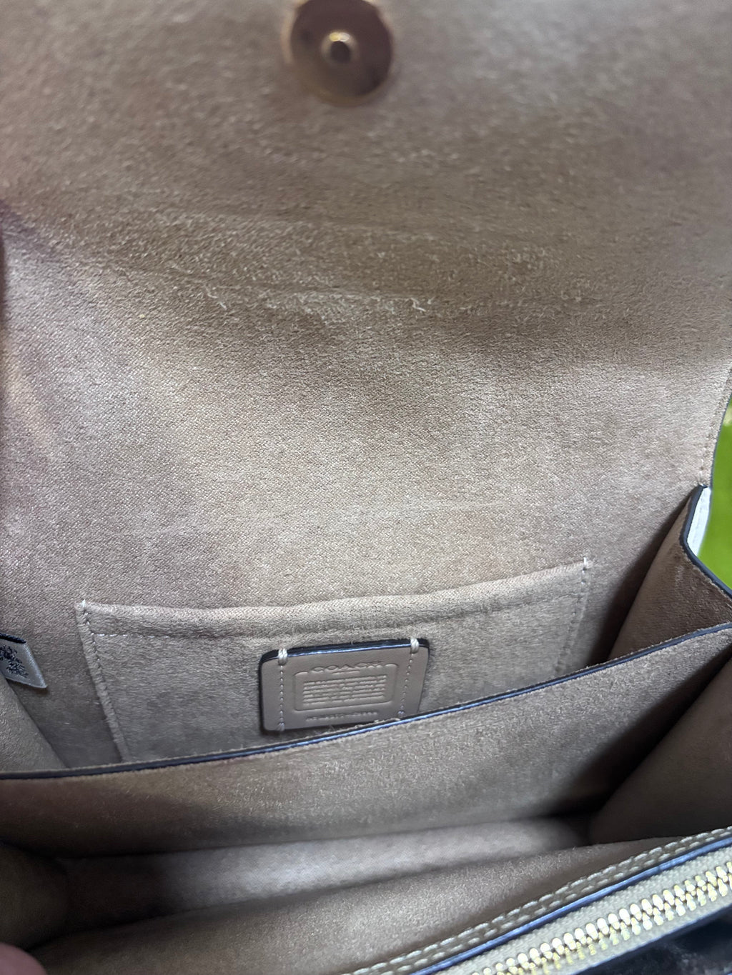 COACH Mini Klare - Khaki/Chalk