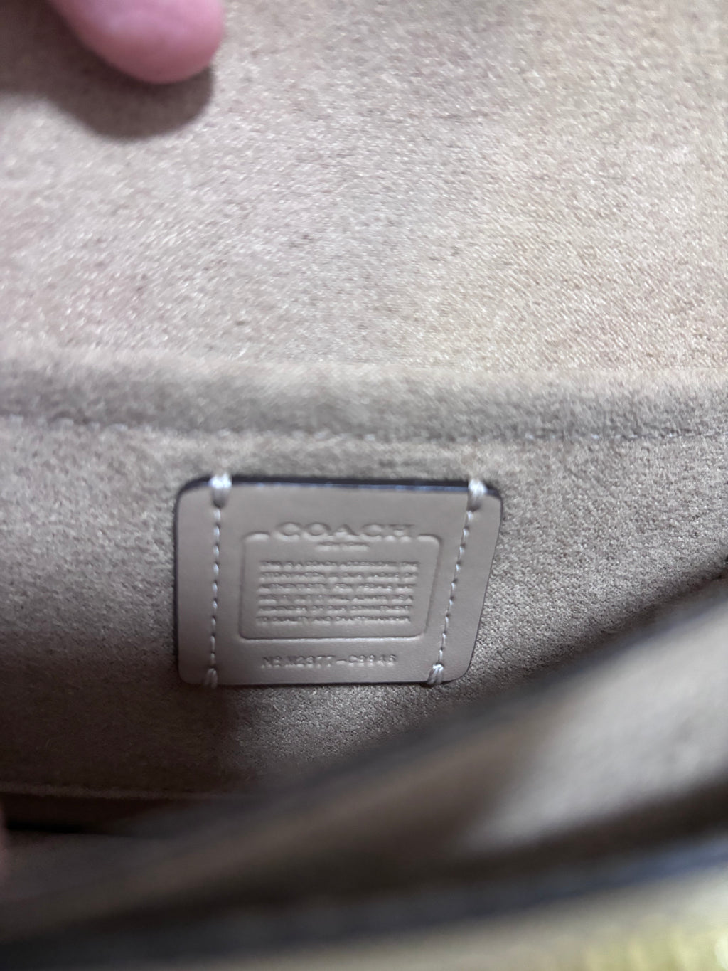 COACH Mini Klare - Khaki/Chalk