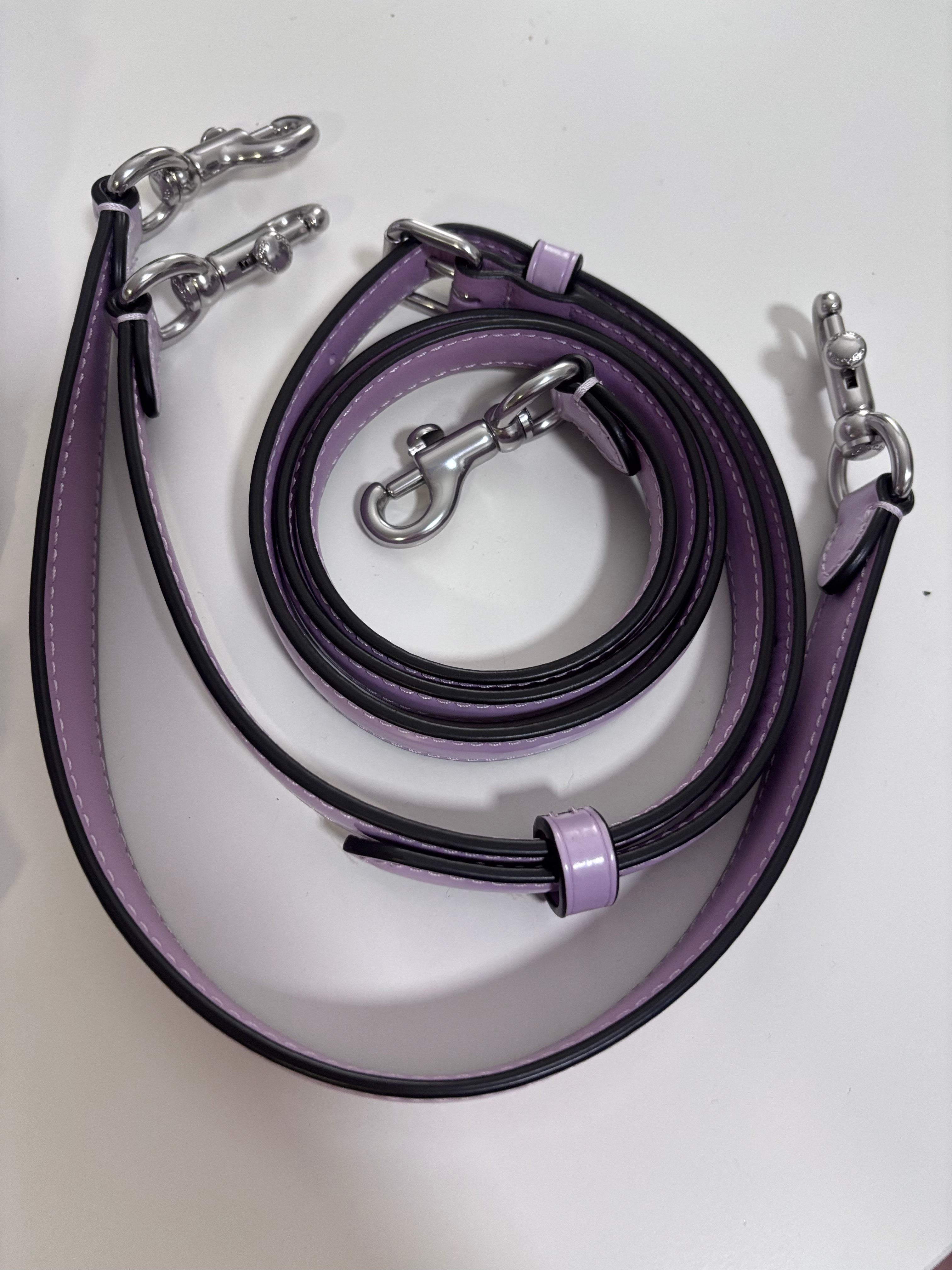 COACH Teri Shoulder Bag - Embossed purple