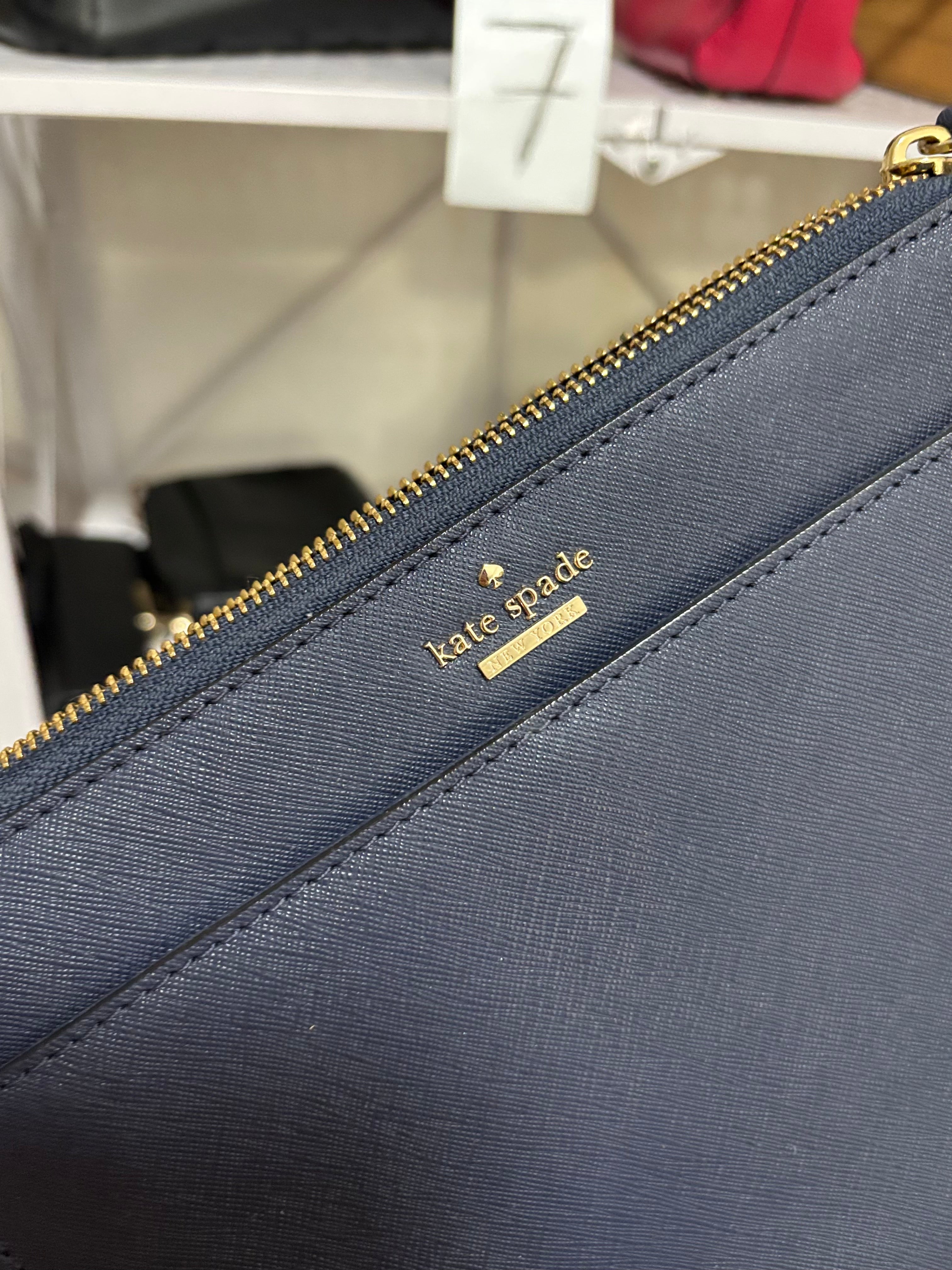 Kate Spade Clarise Blazer Blue Crossbody Bag
