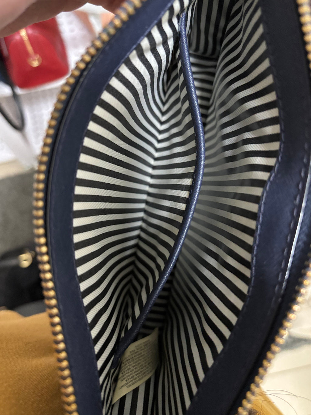 Kate Spade Clarise Blazer Blue Crossbody Bag