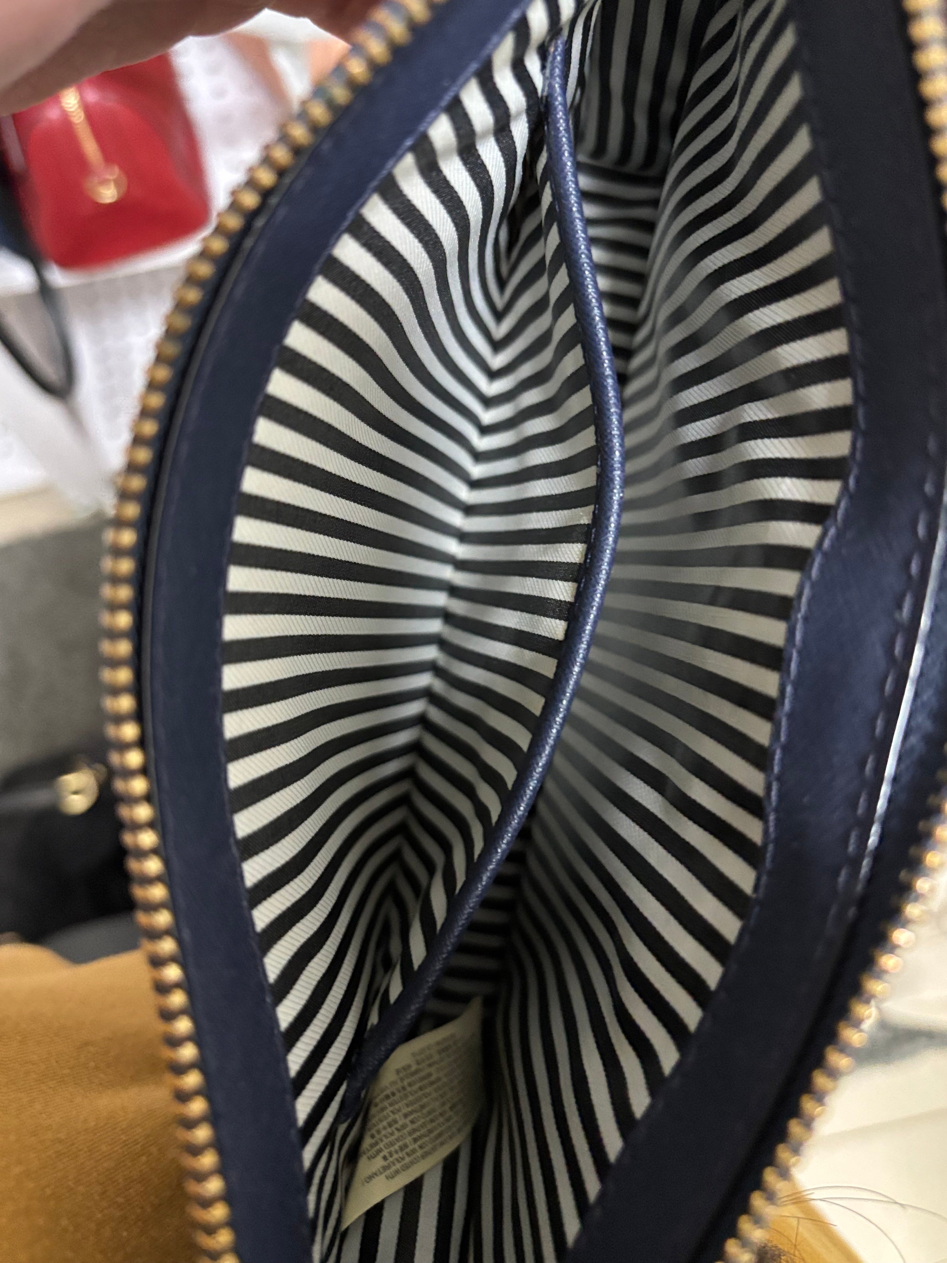 Kate Spade Clarise Blazer Blue Crossbody Bag