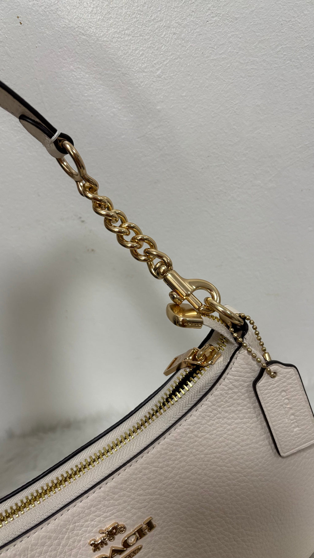 COACH Teri Shoulder Bag White