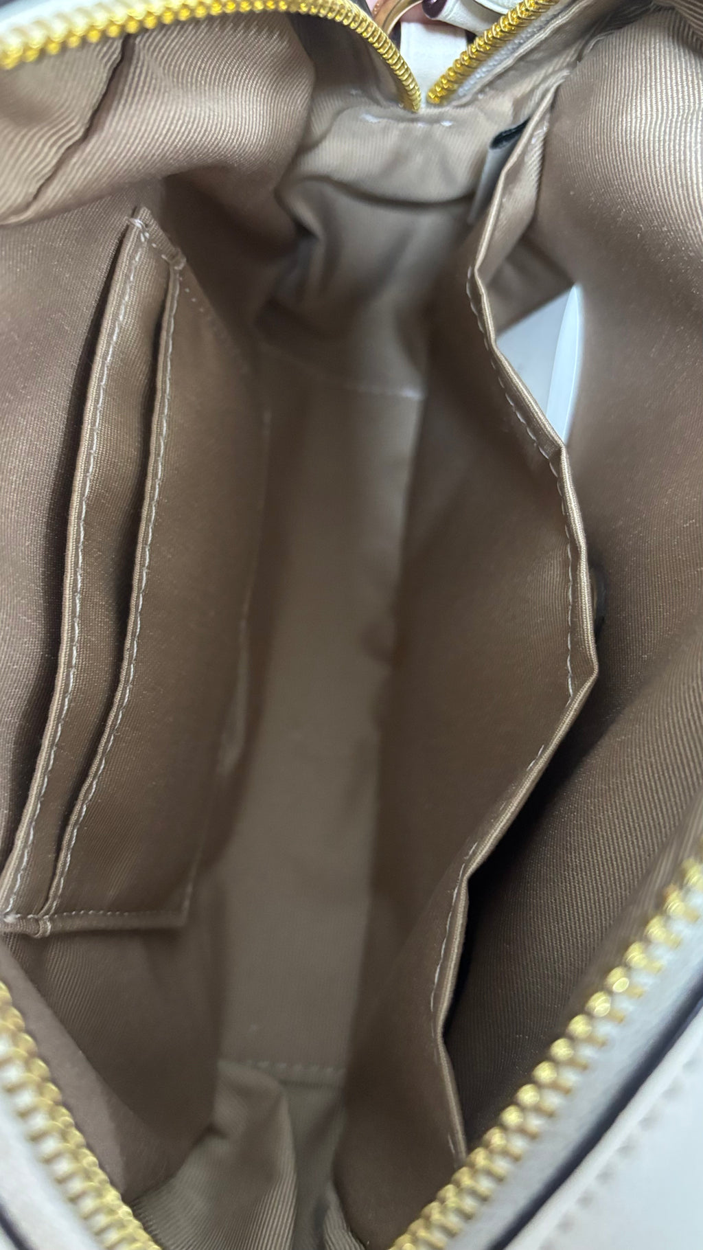 COACH Mini Jamie Camera Bag in Signature Canvas - Glacier White