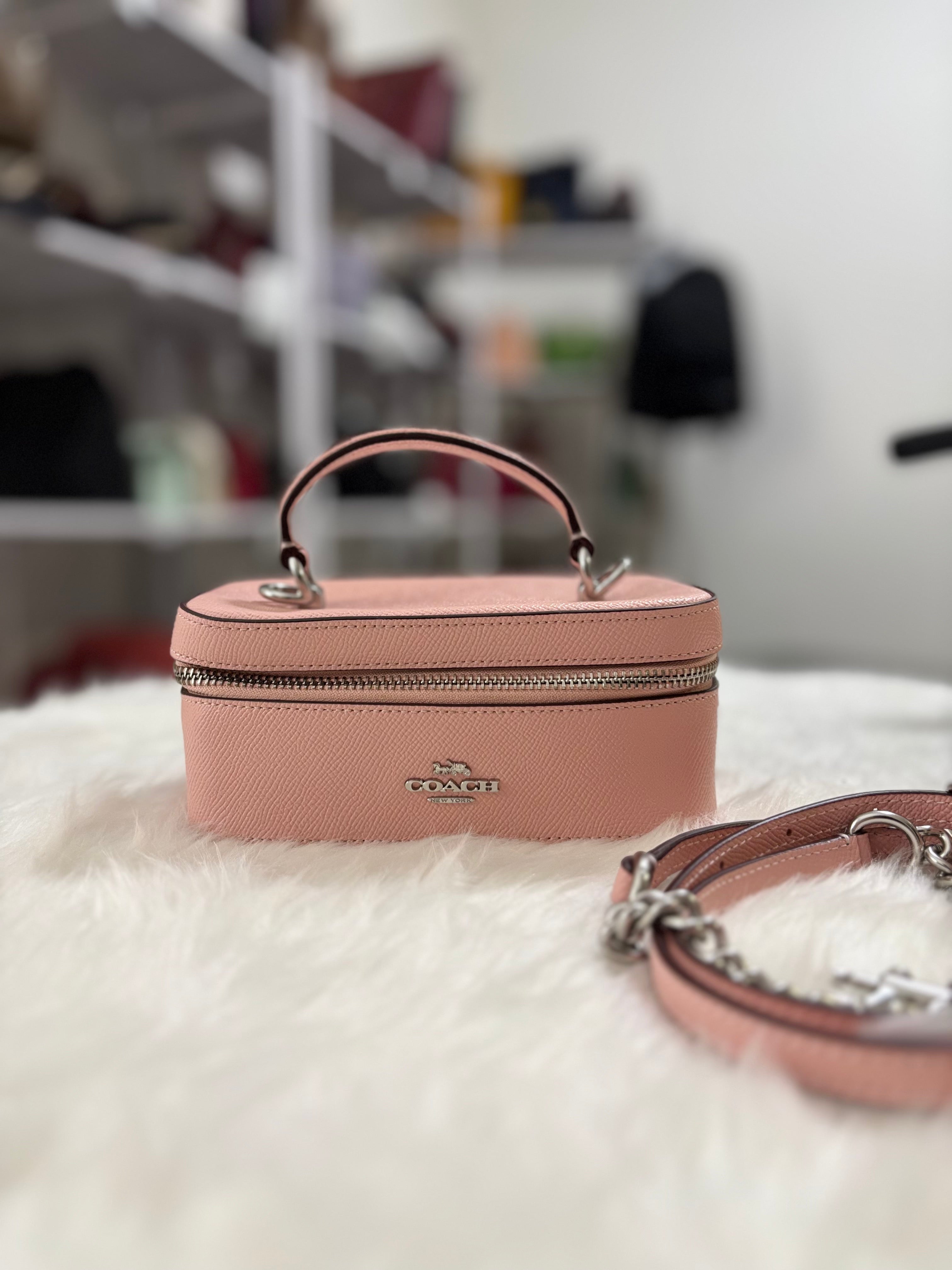 COACH Train Case Crossbody -  Pink