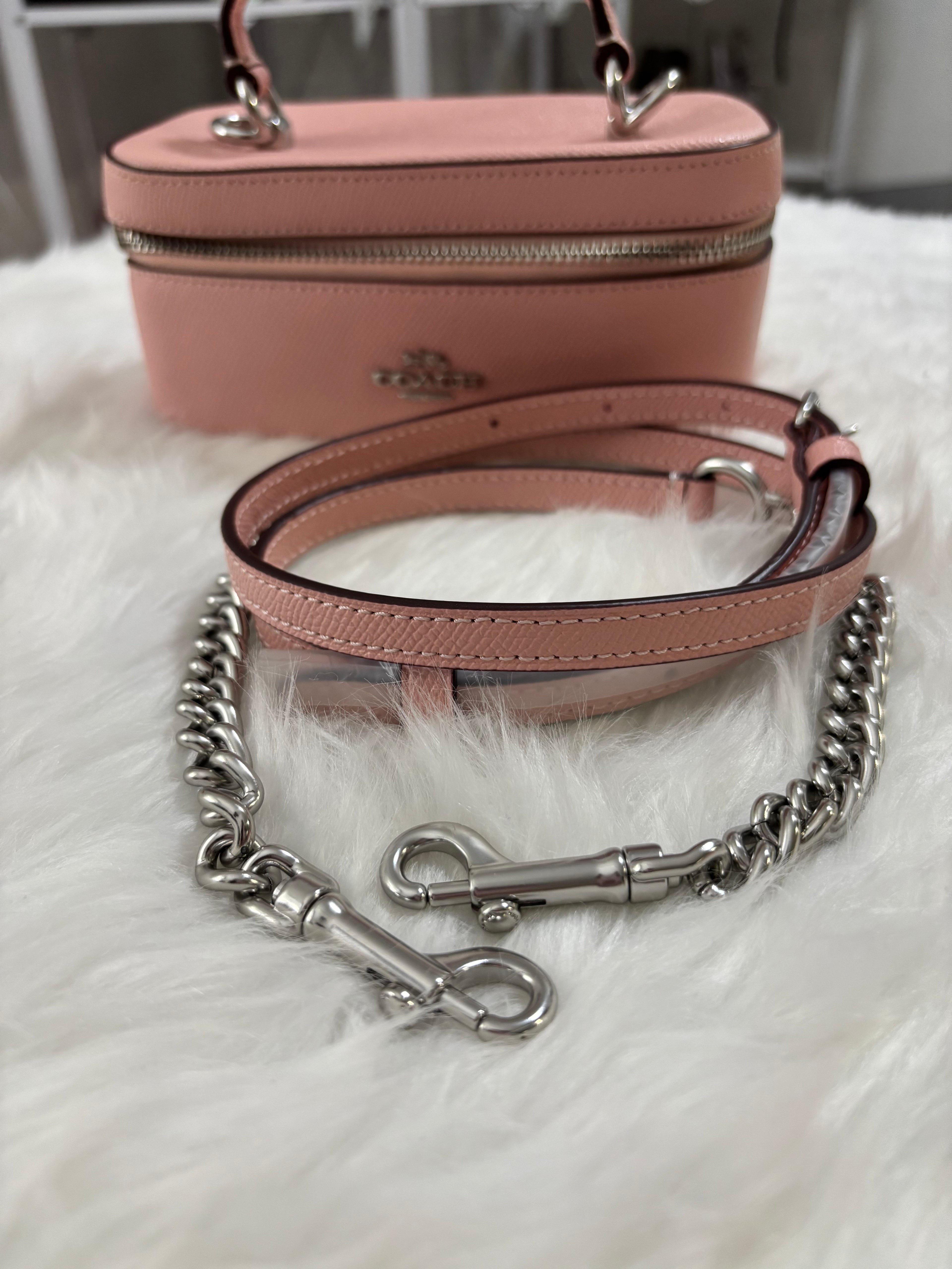 COACH Train Case Crossbody -  Pink