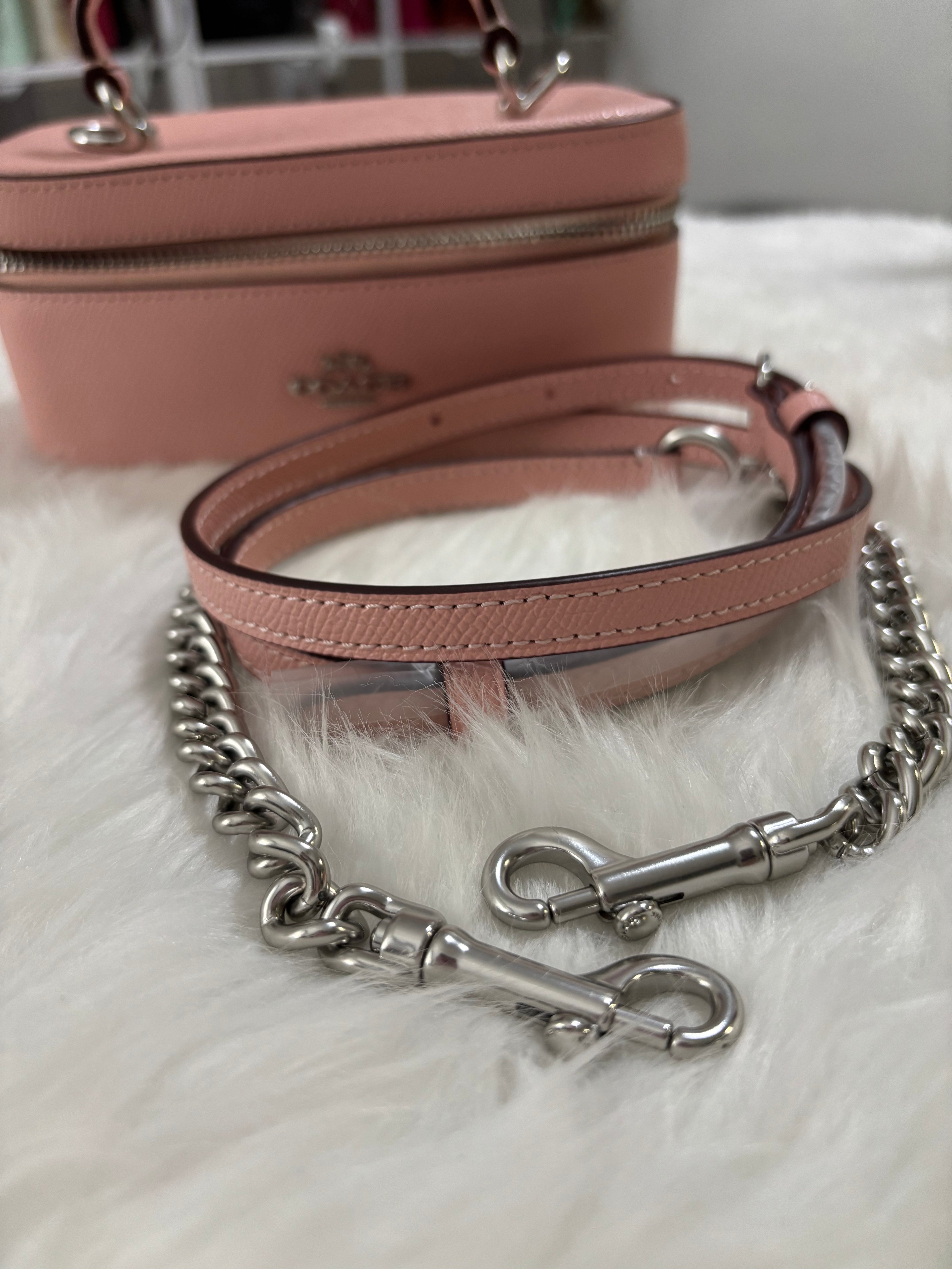 COACH Train Case Crossbody -  Pink