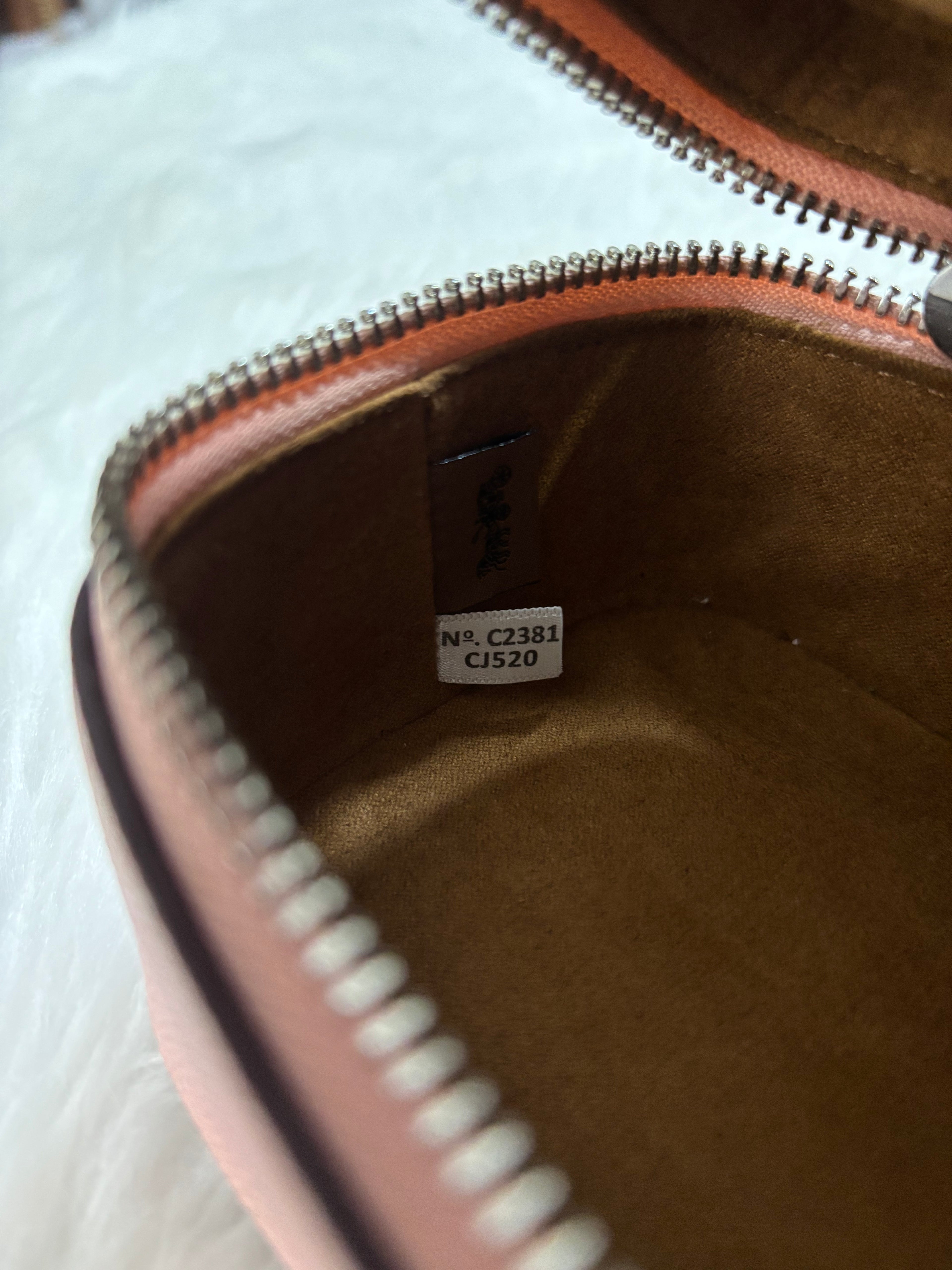 COACH Train Case Crossbody -  Pink