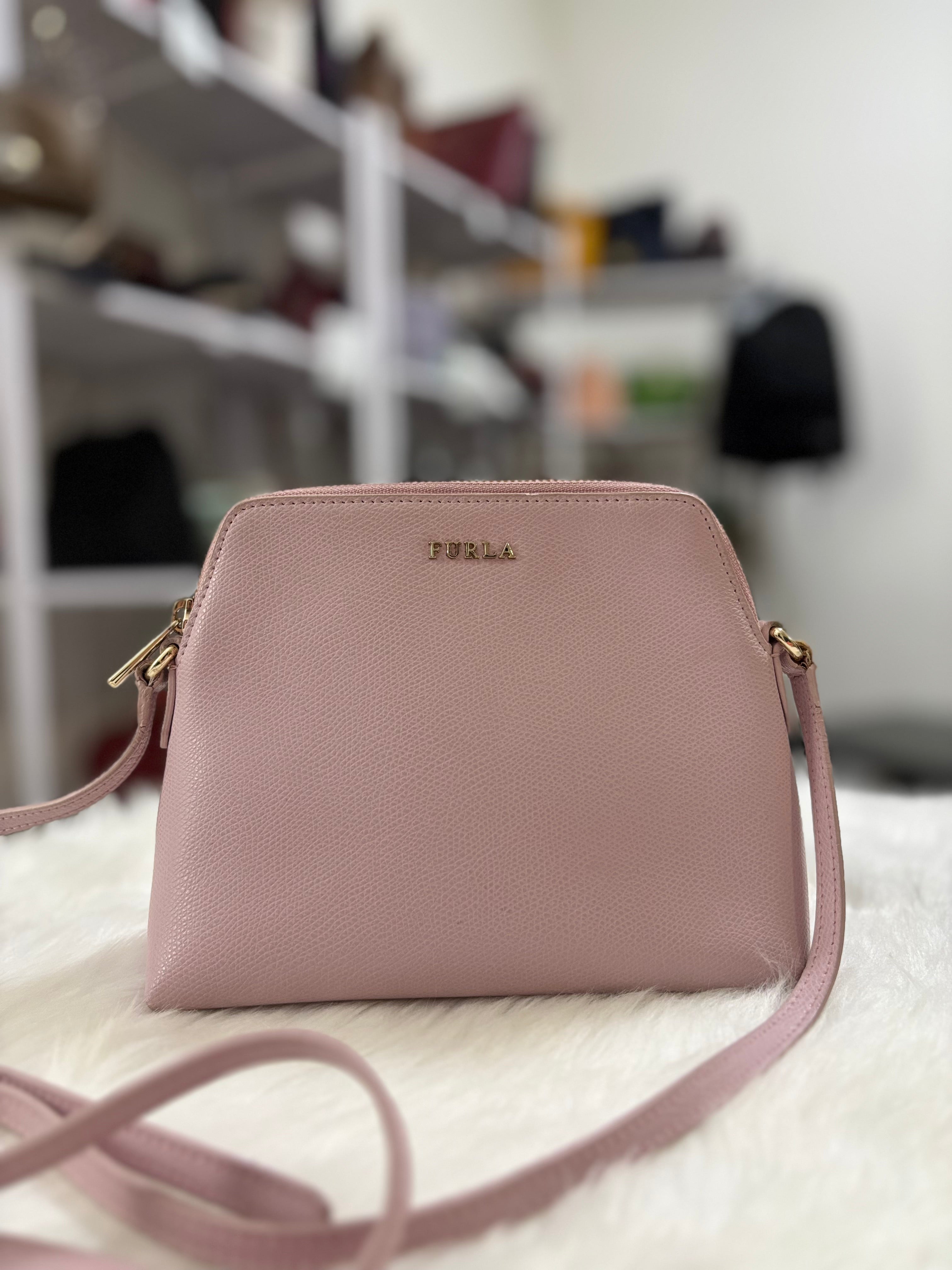 FURLA Boheme Mini Crossbody in Pink