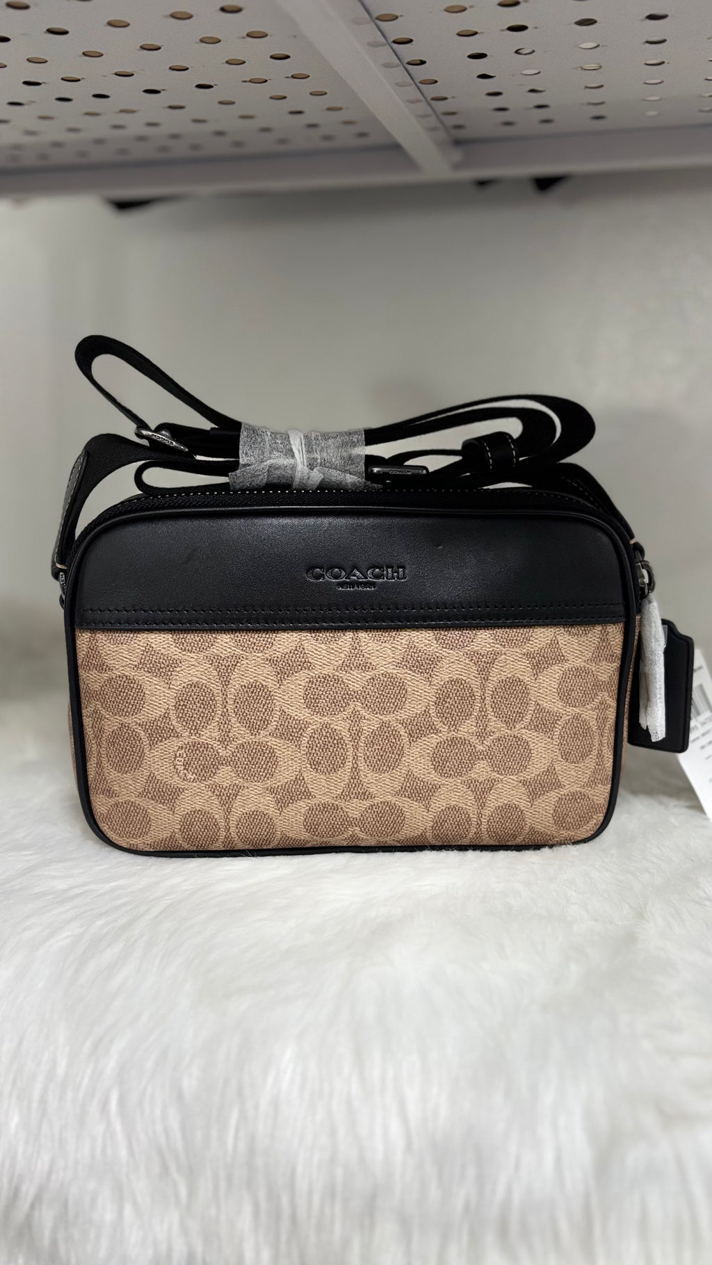 Graham Crossbody Bag In Signature Canvas Brown