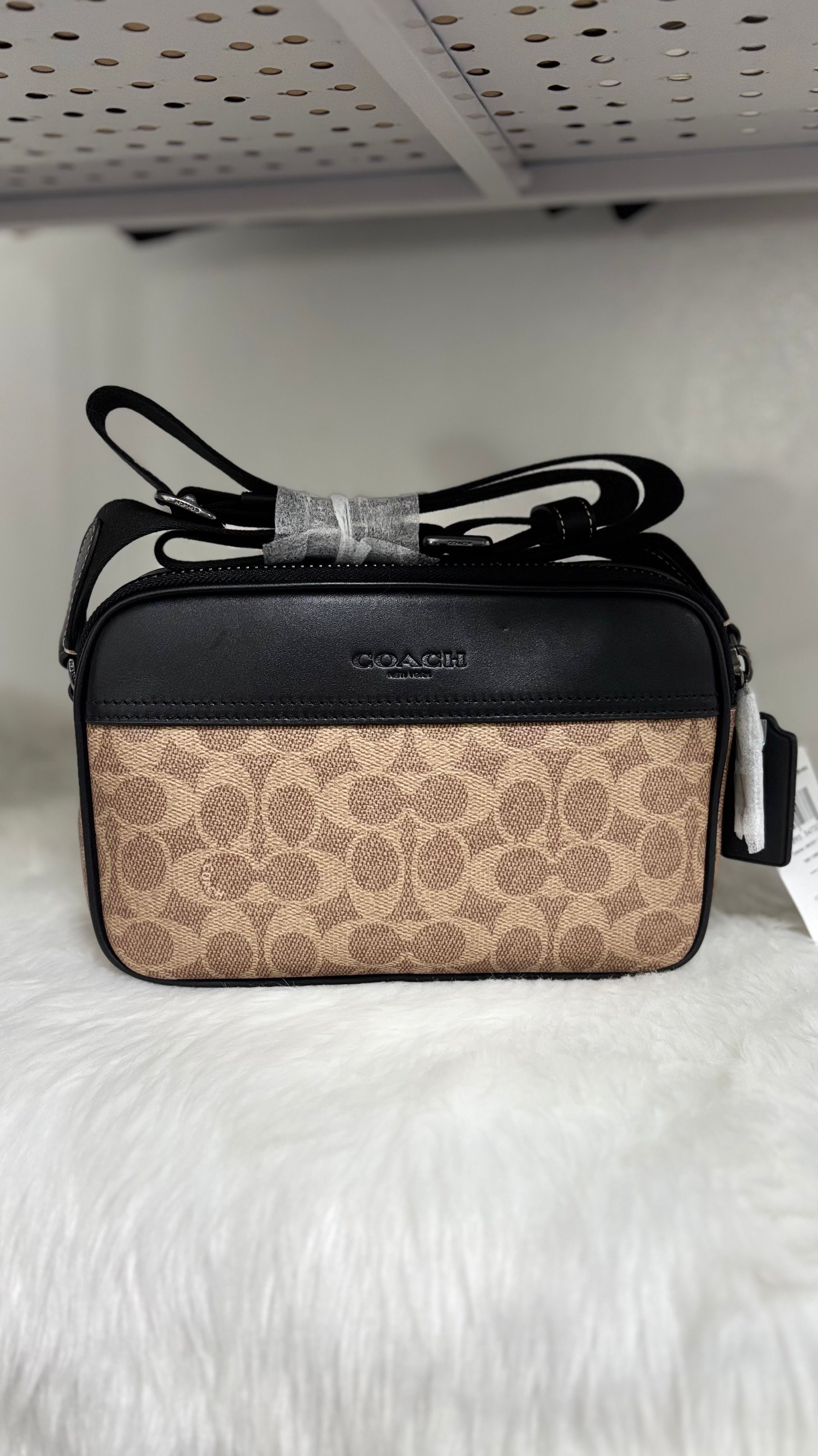 Graham Crossbody Bag In Signature Canvas Brown