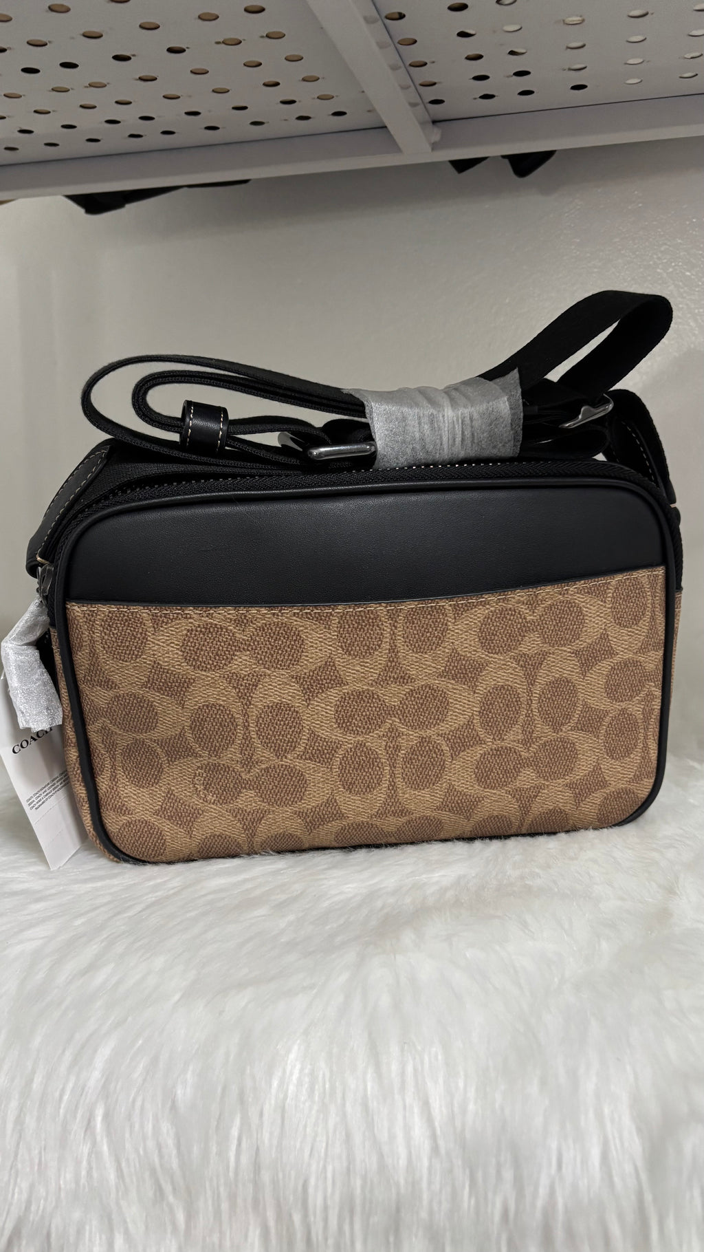 Graham Crossbody Bag In Signature Canvas Brown