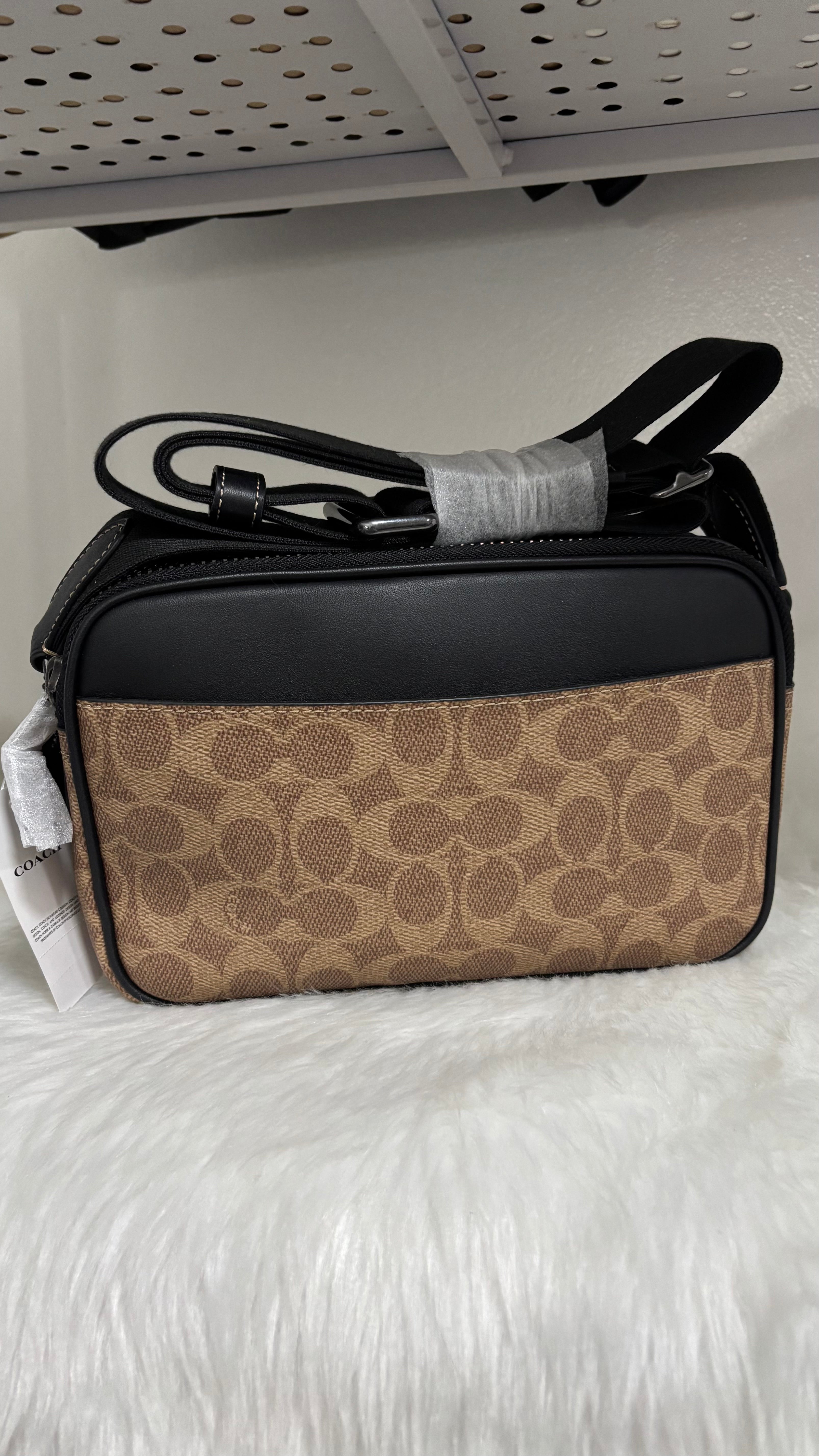 Graham Crossbody Bag In Signature Canvas Brown