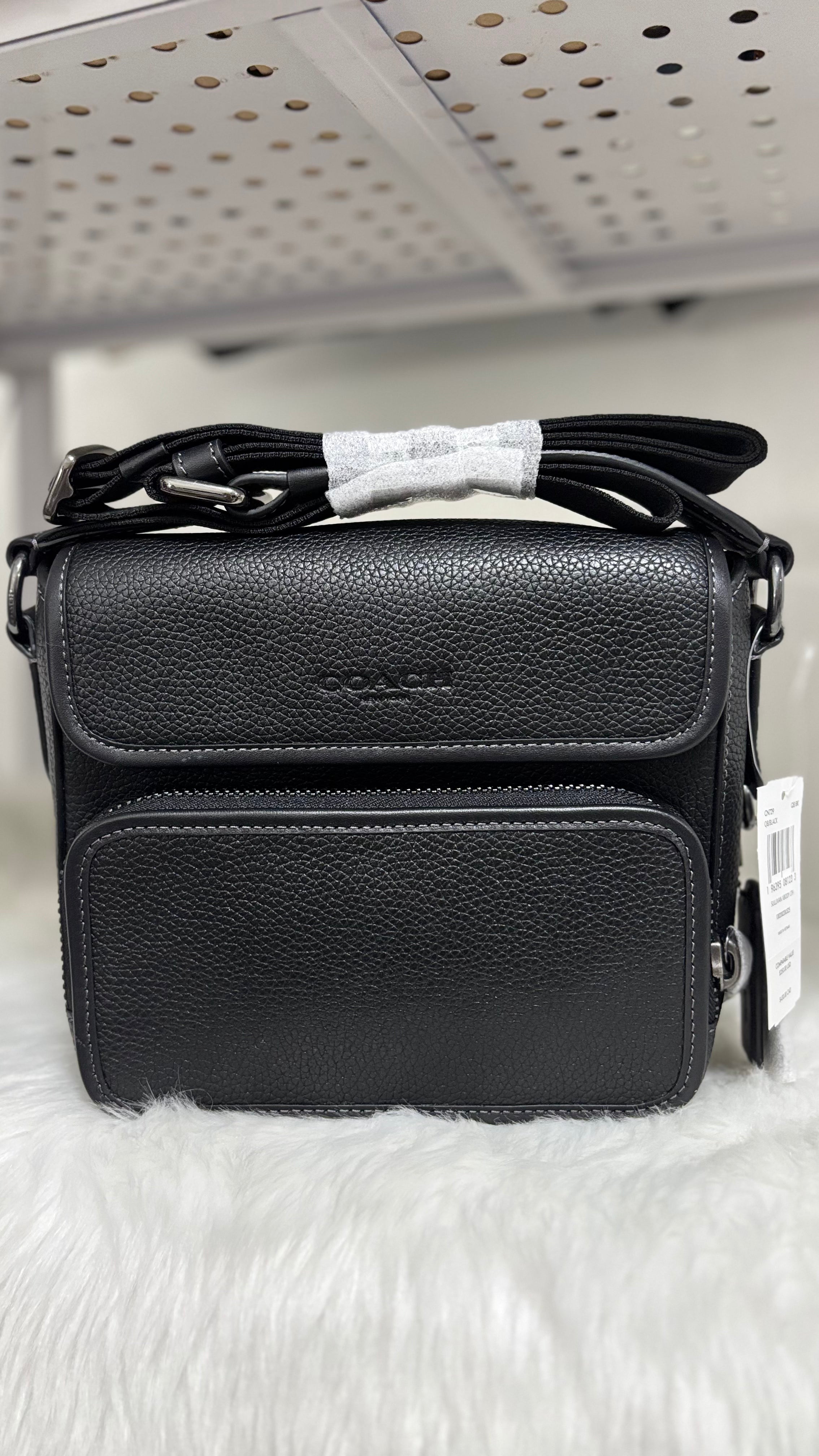 COACH Sullivan Flap Crossbody Bag - Black