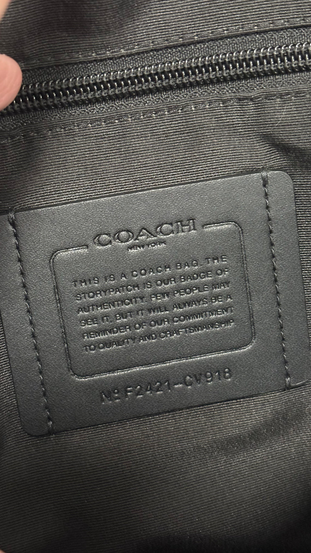 COACH Ethan Pack In Signature Canvas