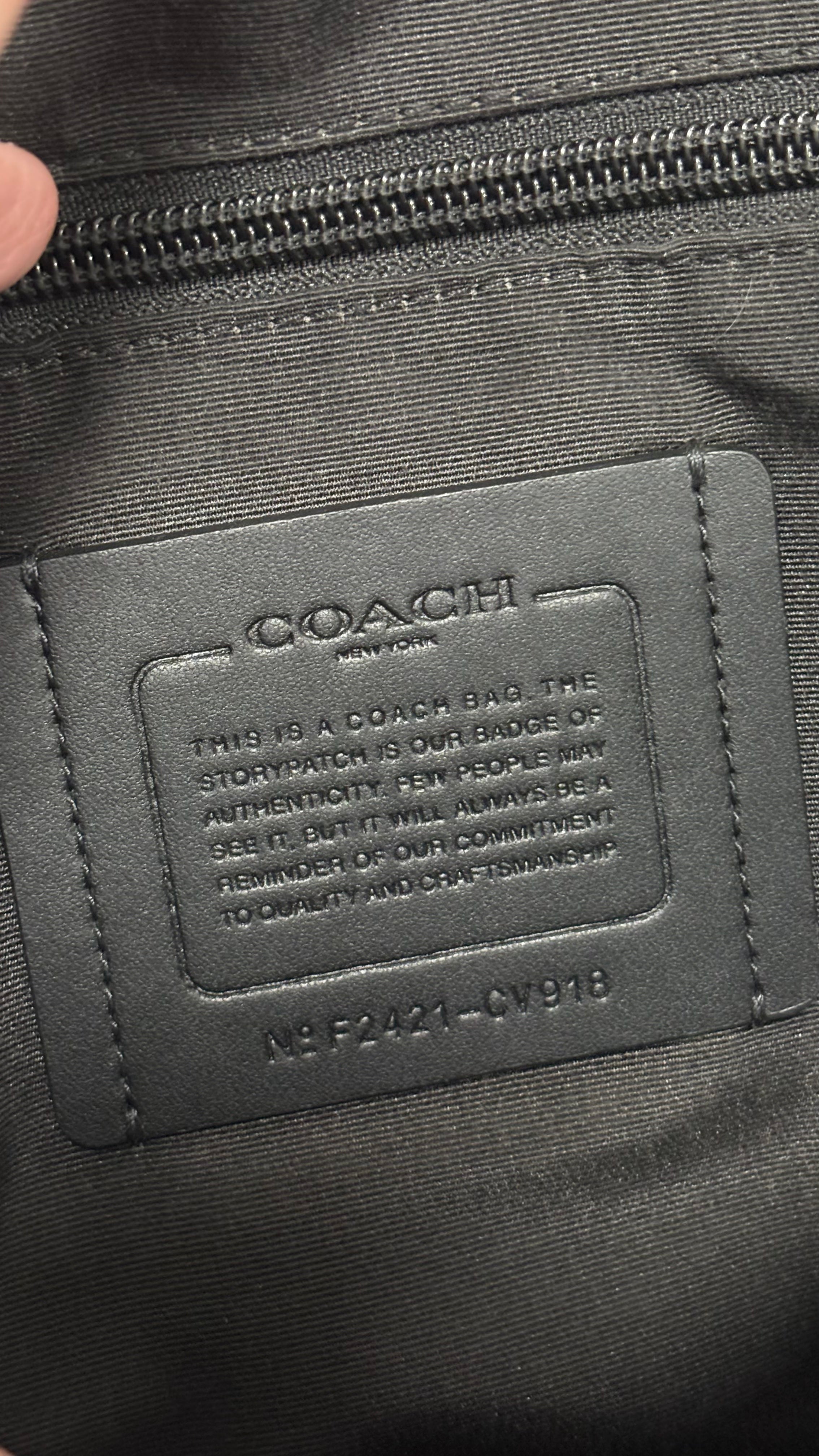 COACH Ethan Pack In Signature Canvas