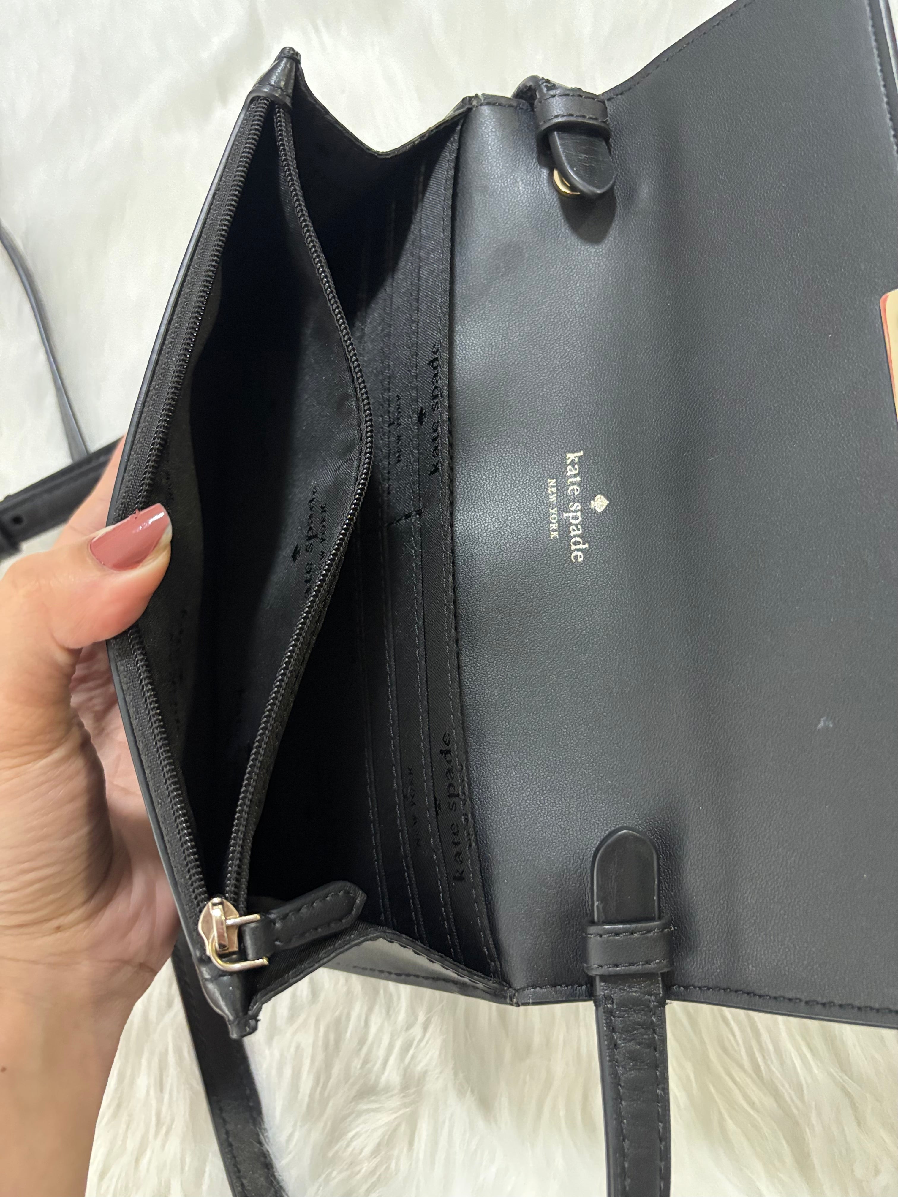 KATE SPADE Reegan Smooth Leather Crossbody