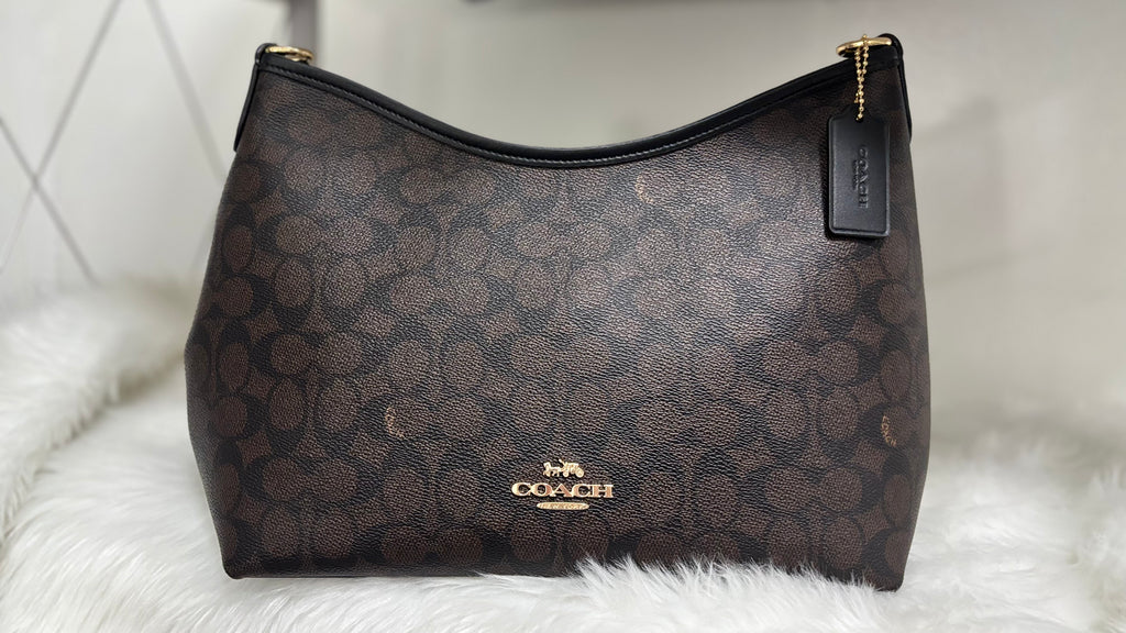 COACH Laurel Shoulder Bag - Walnut (Mahogany)