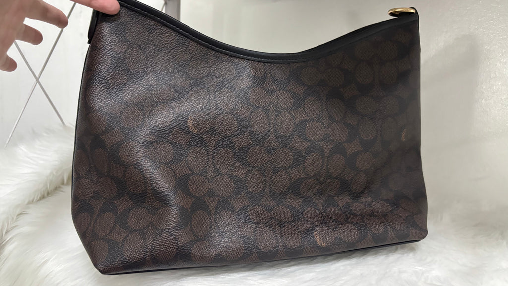 COACH Laurel Shoulder Bag - Walnut (Mahogany)