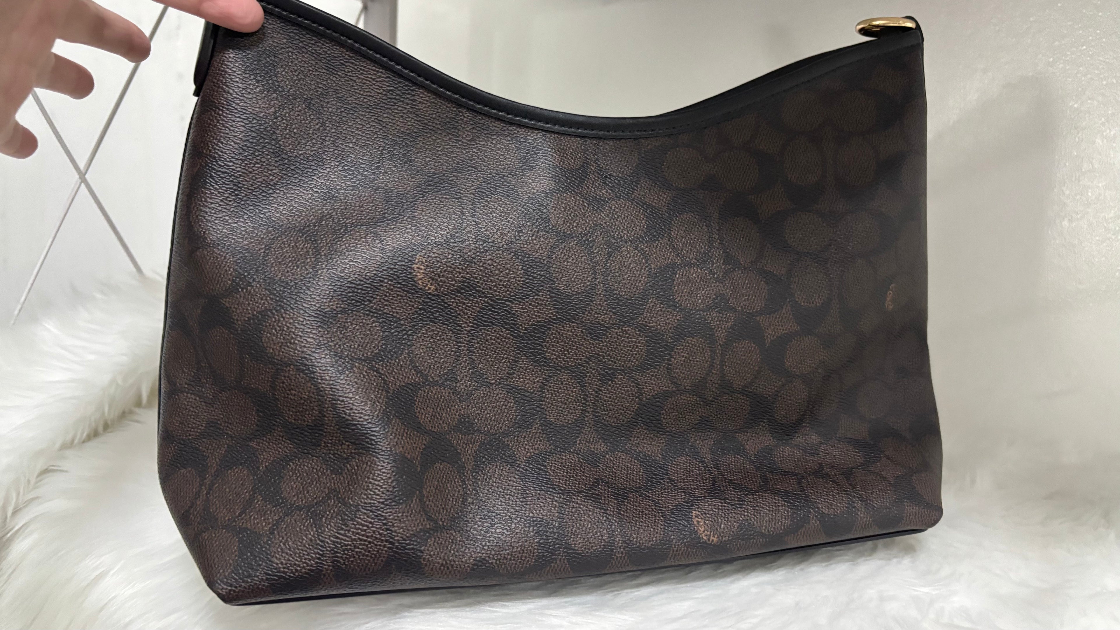 COACH Laurel Shoulder Bag - Walnut (Mahogany)