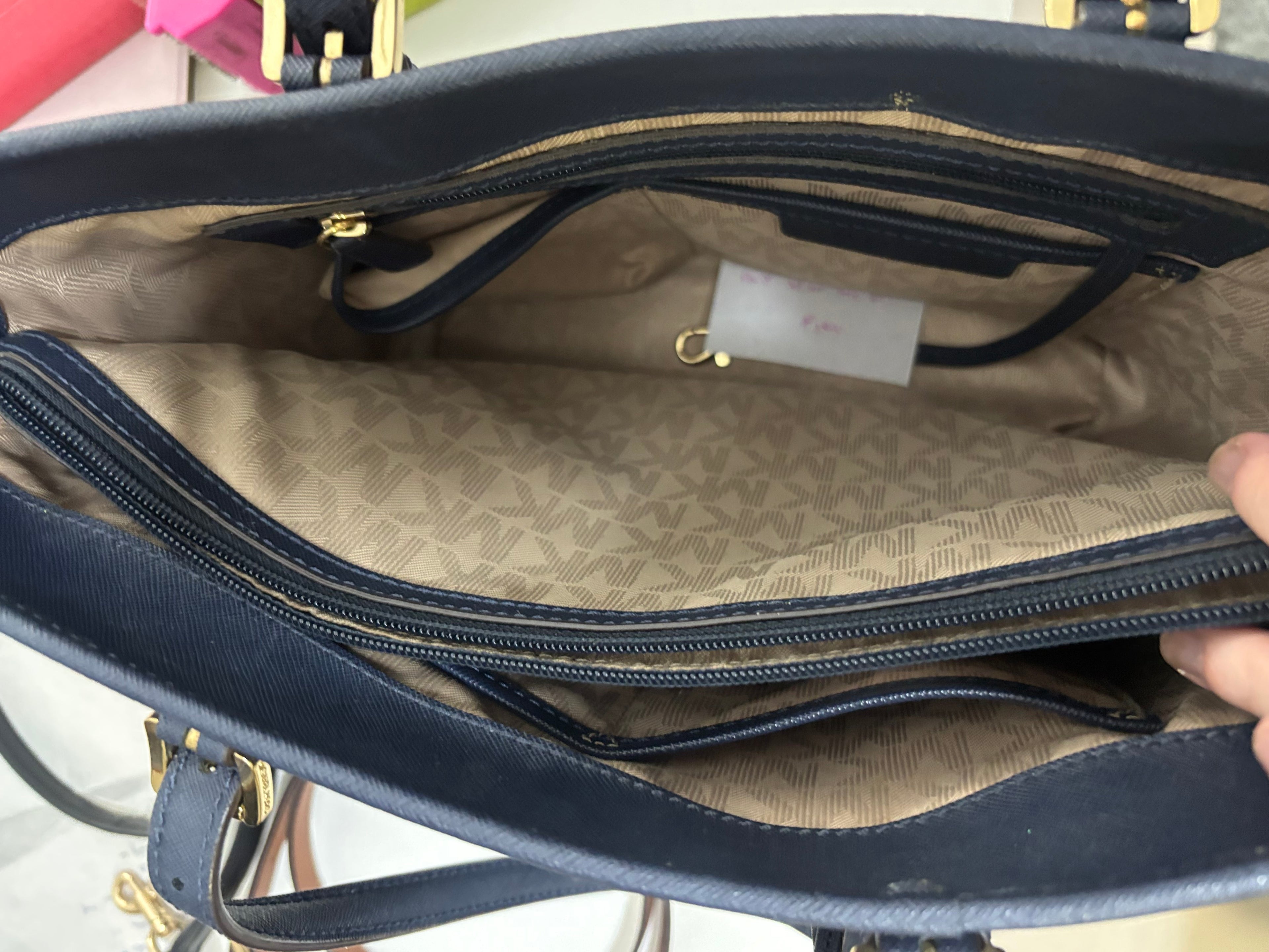 MICHAEL KORS East West Vertical Tote