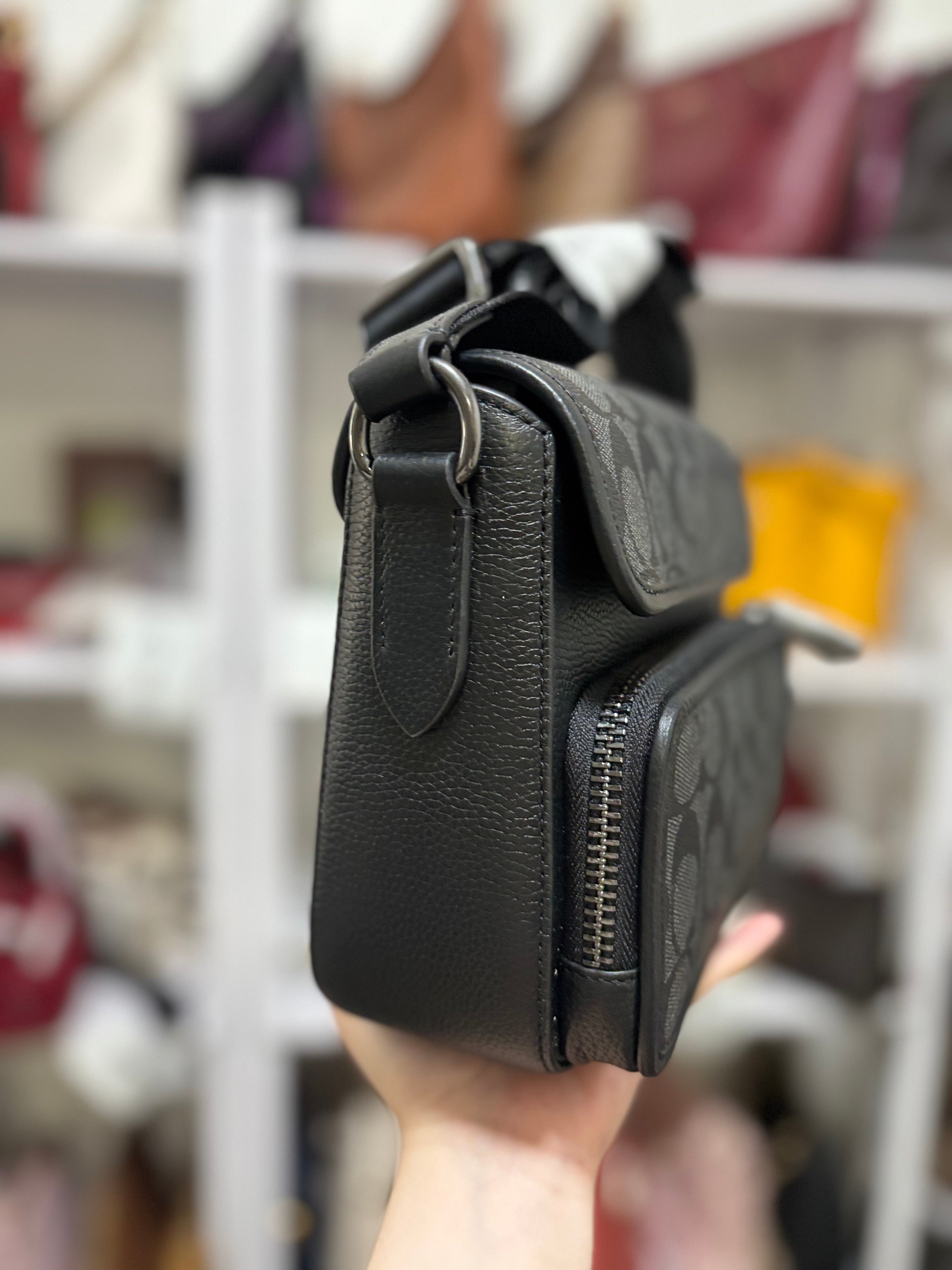 COACH Sullivan Flap in Signature Canvas