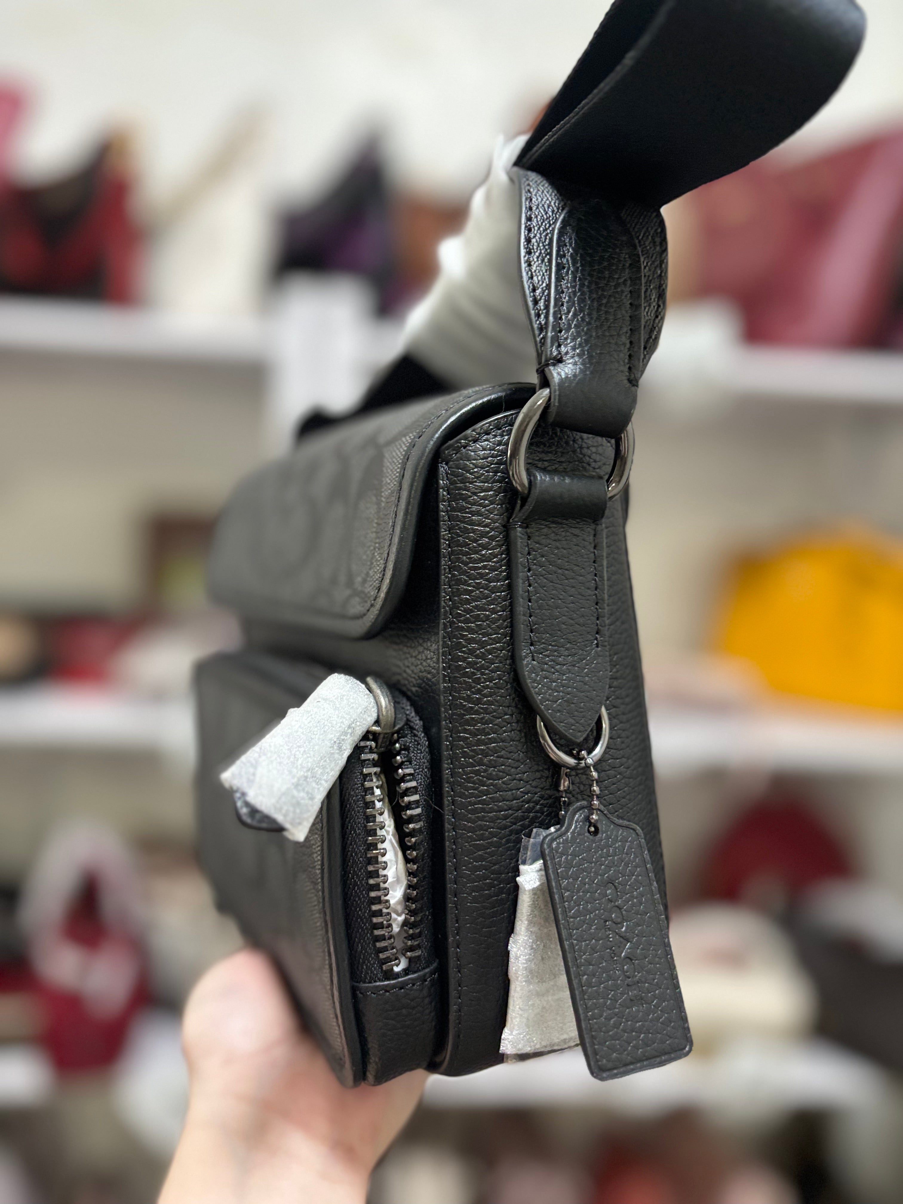 COACH Sullivan Flap in Signature Canvas